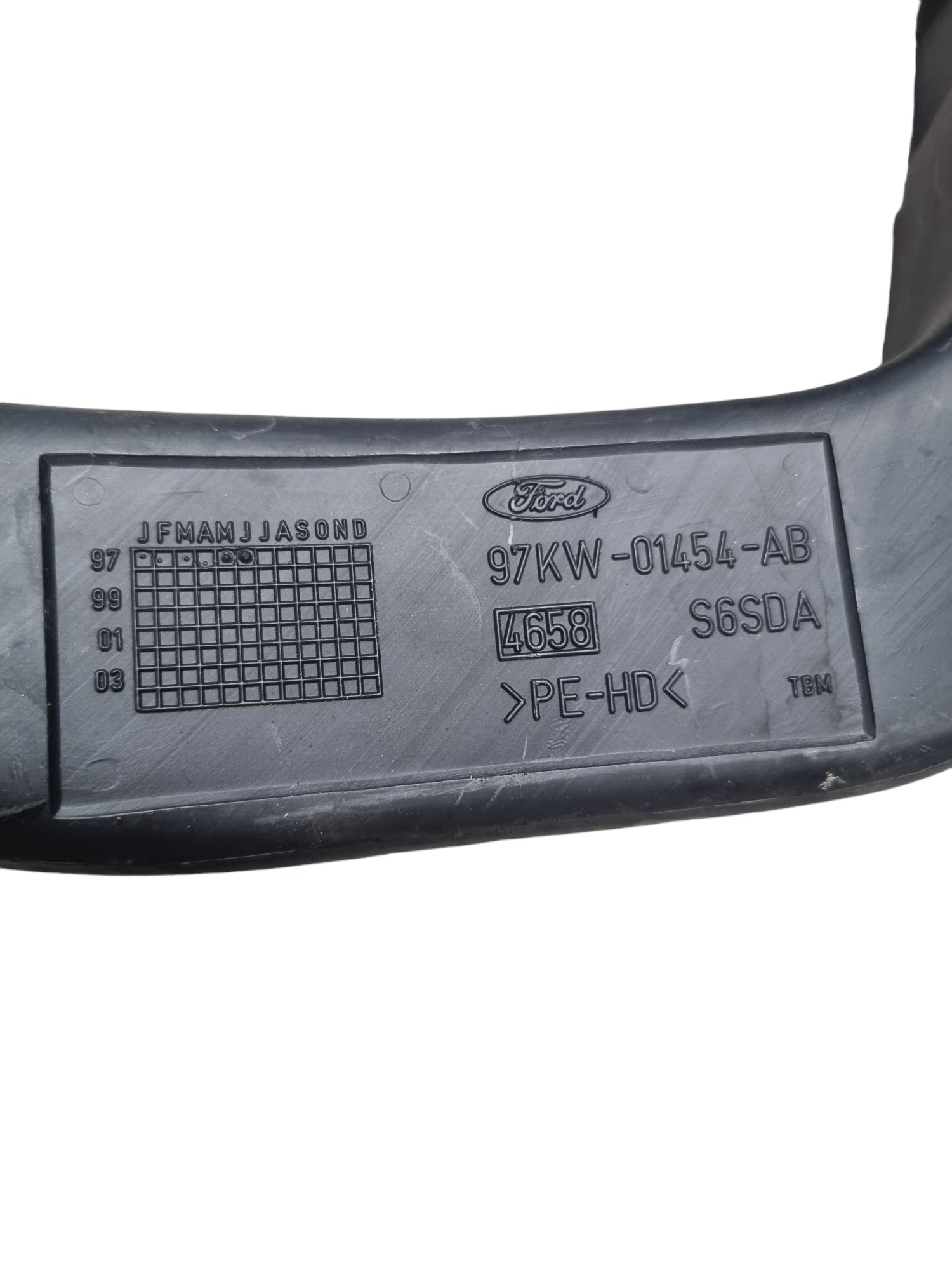 Duto De Ar Lateral-direito Ford Ka 1999 97kw01454ab 3