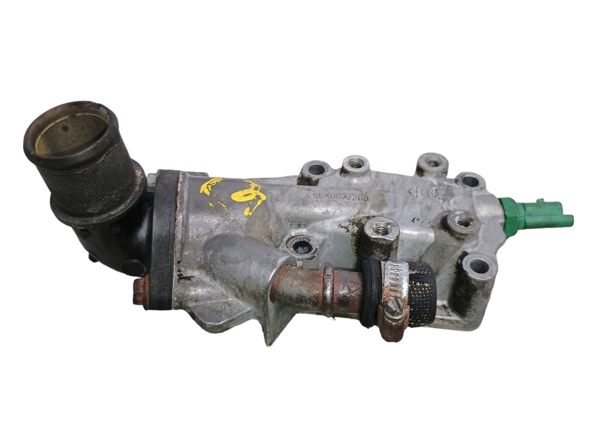 Carcaça Valvula Termostatica Citroen C3 Excl 1.6 16v 2004 2