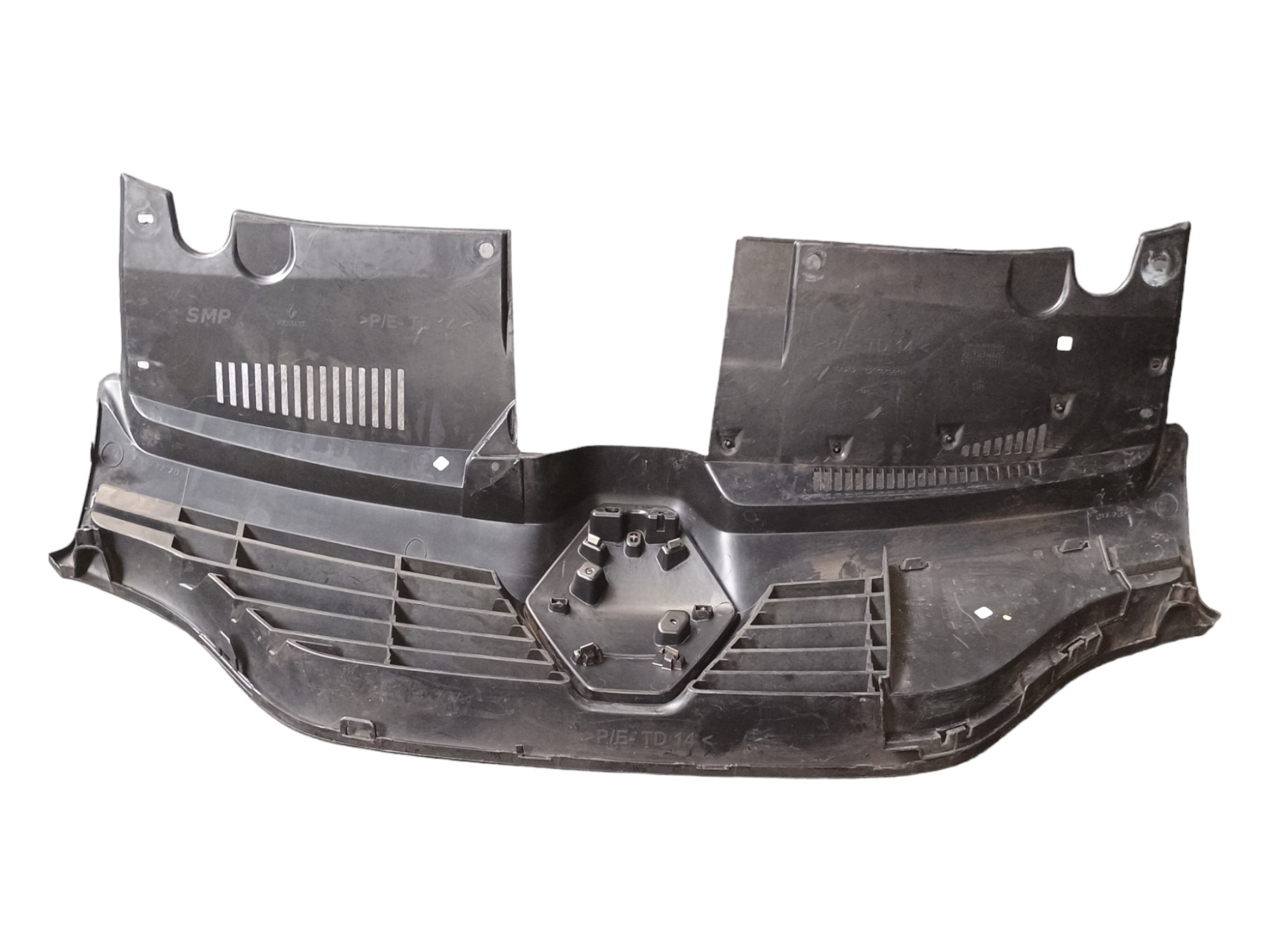 Grade Dianteira Radiador Renault Sandero 1.0 2015 623101991r Preto 3