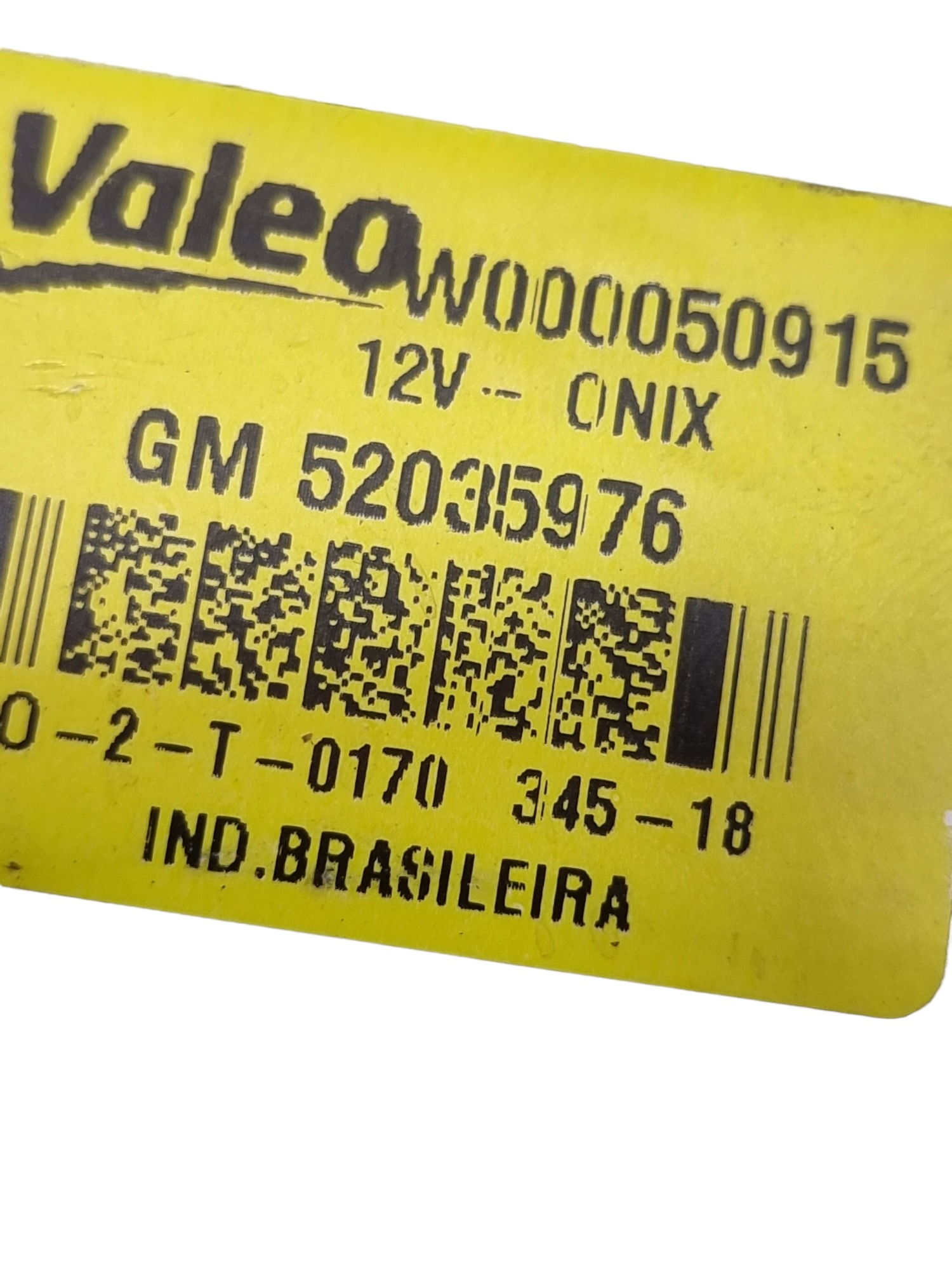 Motor Limpador Traseiro Onix Joy 2019 52035976 3