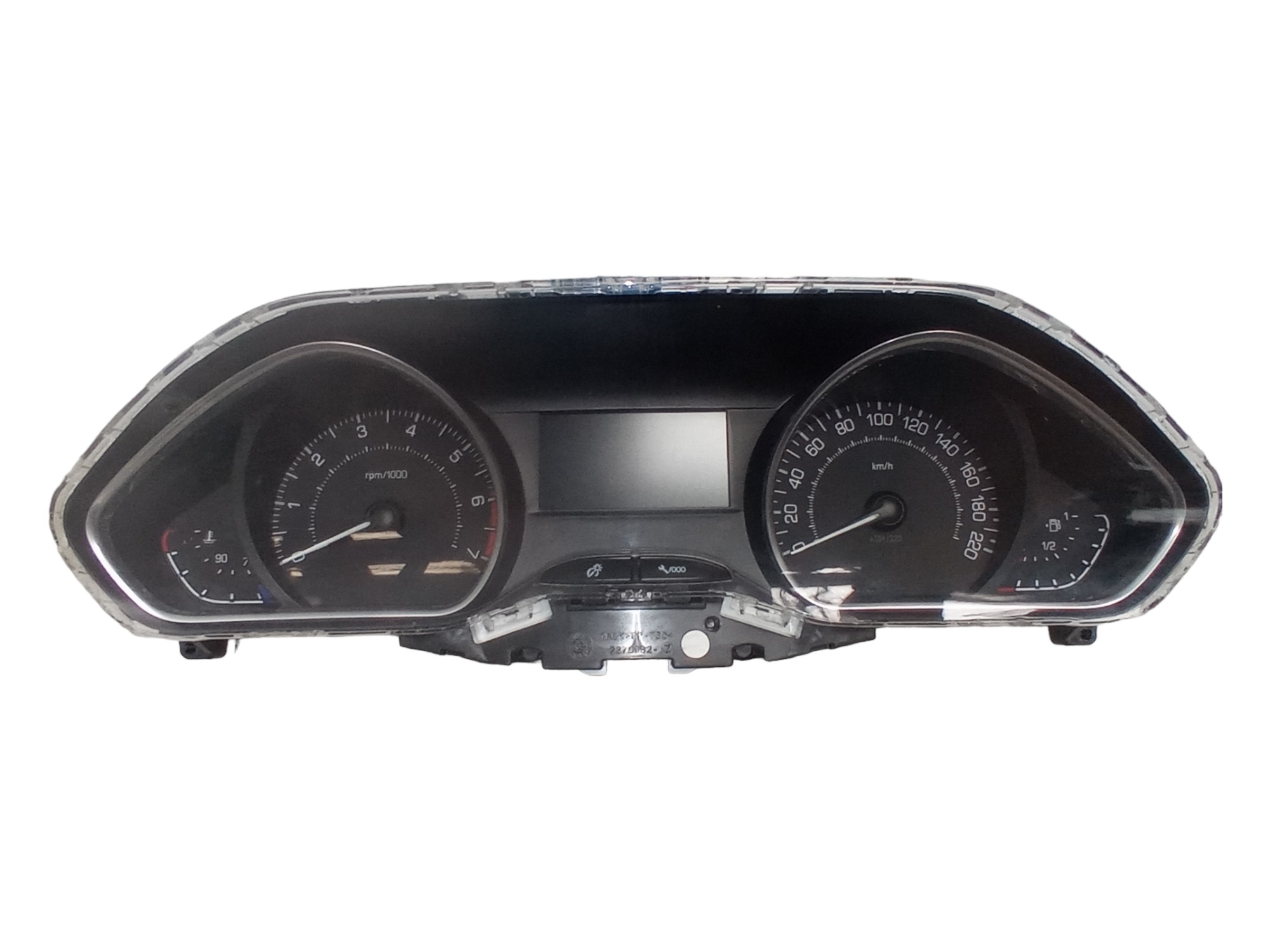 Painel De Instrumentos Peugeot 208 Griffe 1.6 16v 2017 Preto 1