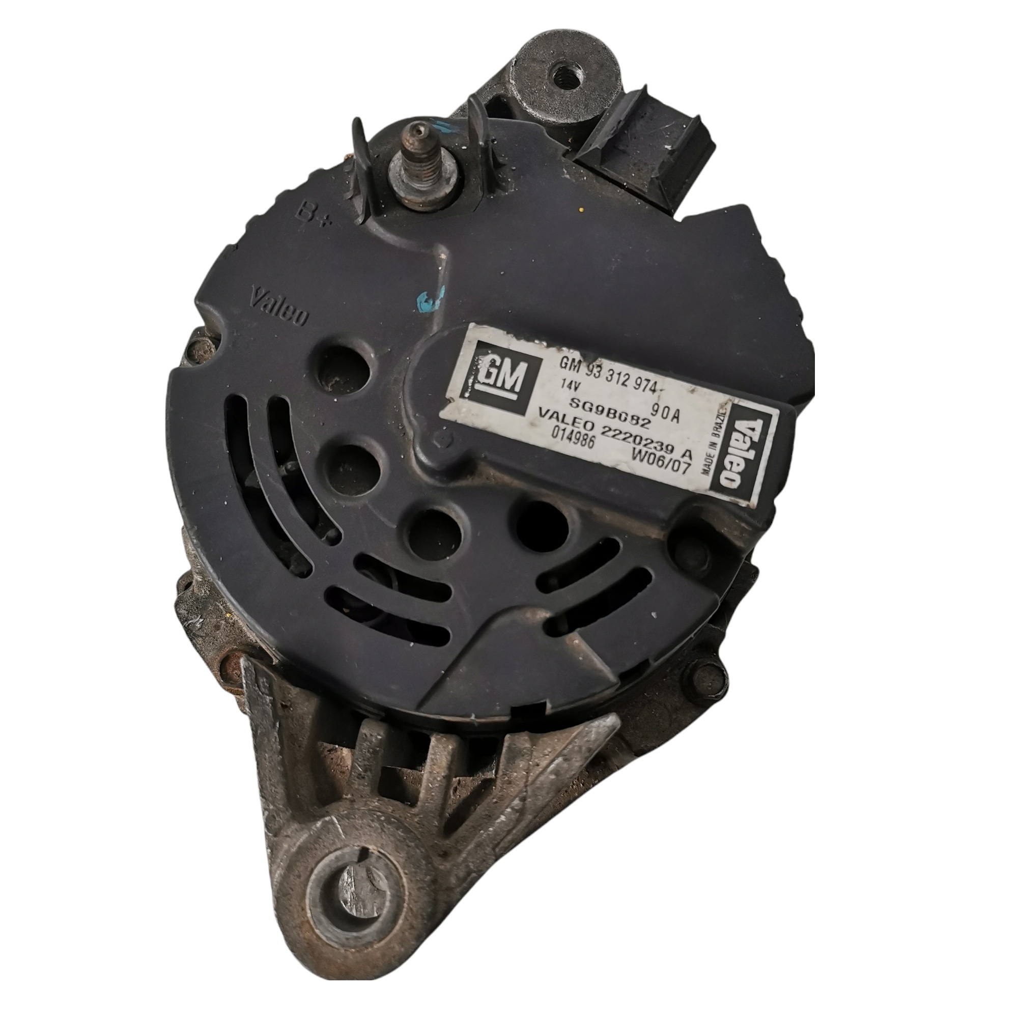 Alternador Meriva Maxx 2012 93312974 4