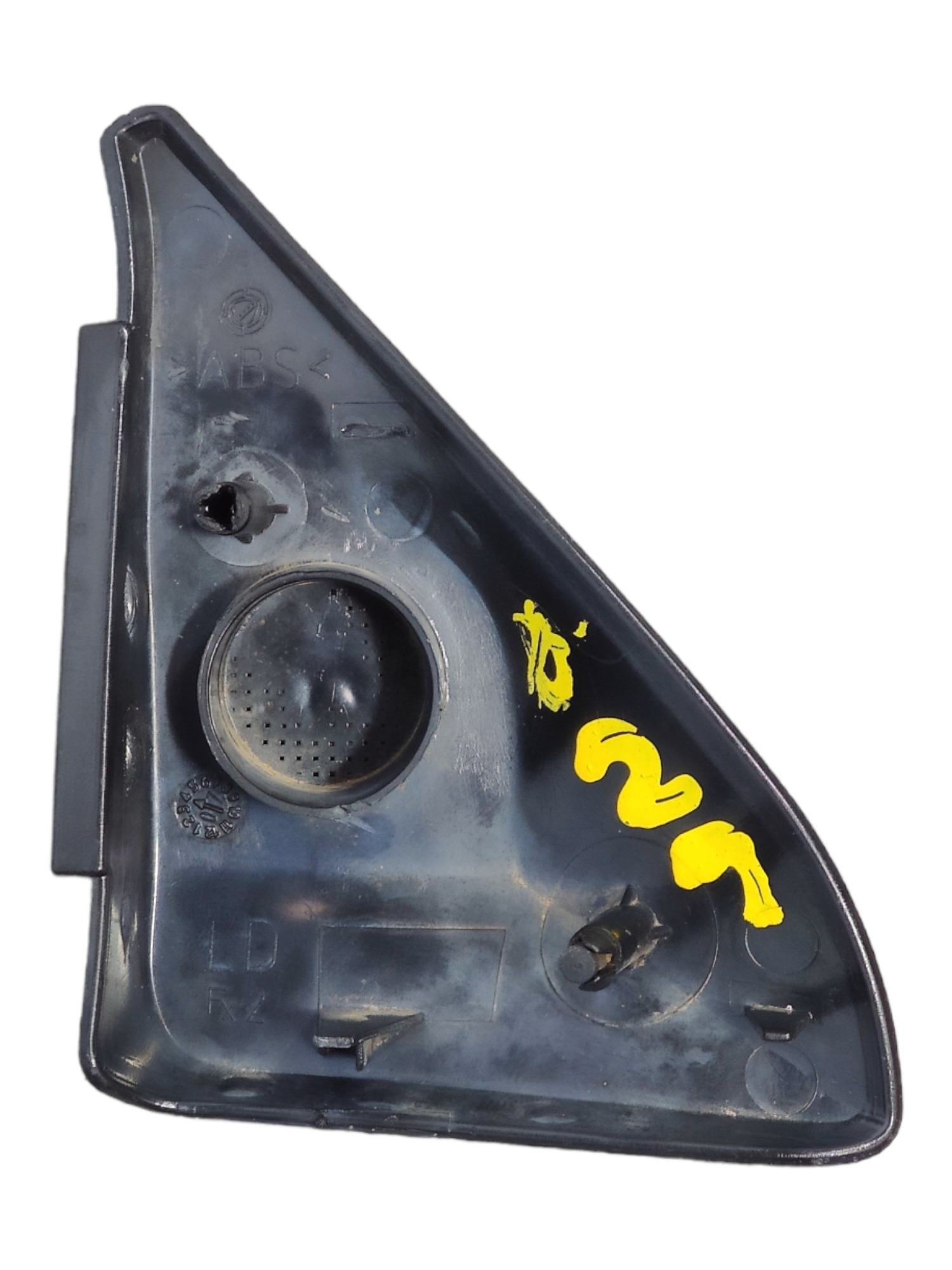 Moldura interna retrovisor direito fiat uno 2005 2