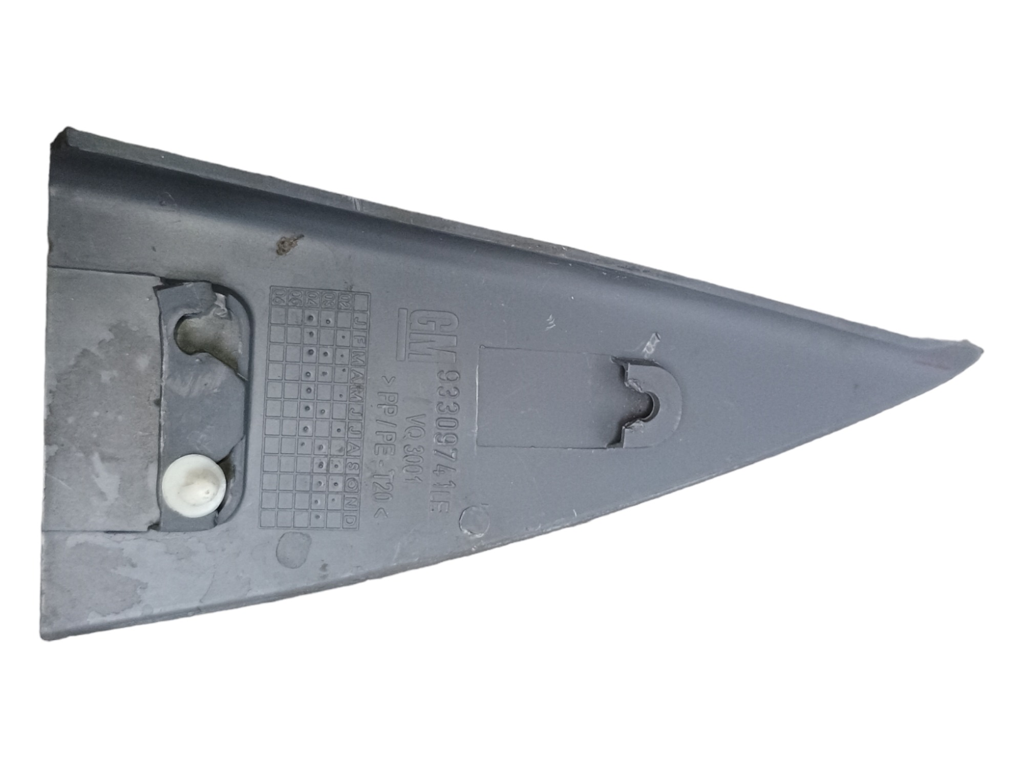 Moldura Interna Retrovisor Esquerdo Gm Meriva 1.8 2005 2