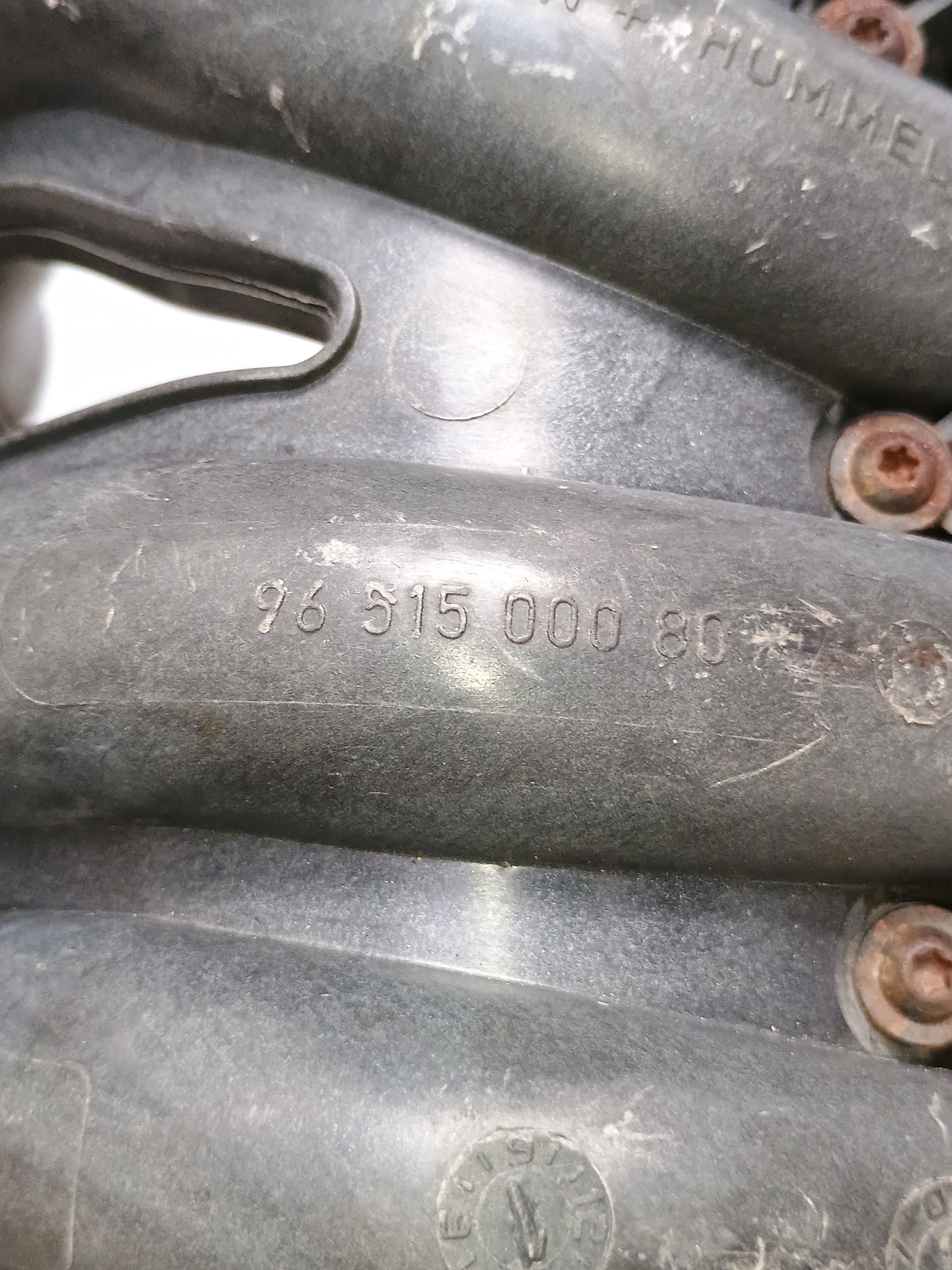 Coletor De Admissão Peugeot 206 1.4 2006 Com Detalhes 8