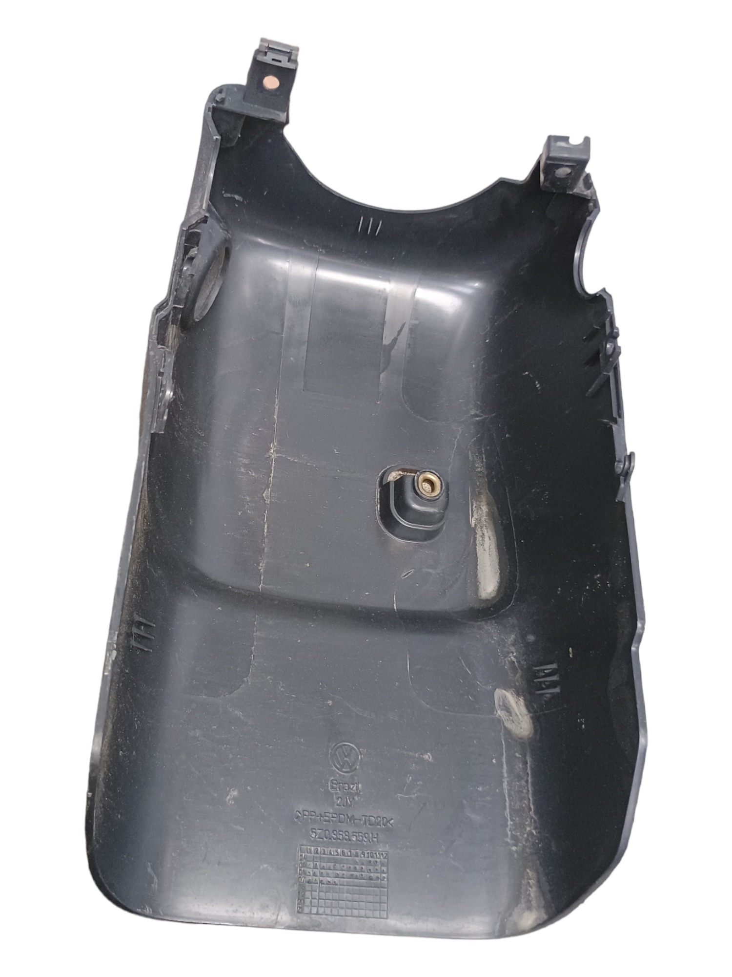 Moldura Inferior Coluna Direção Vw Spacefox 2018 5z0858559h 3