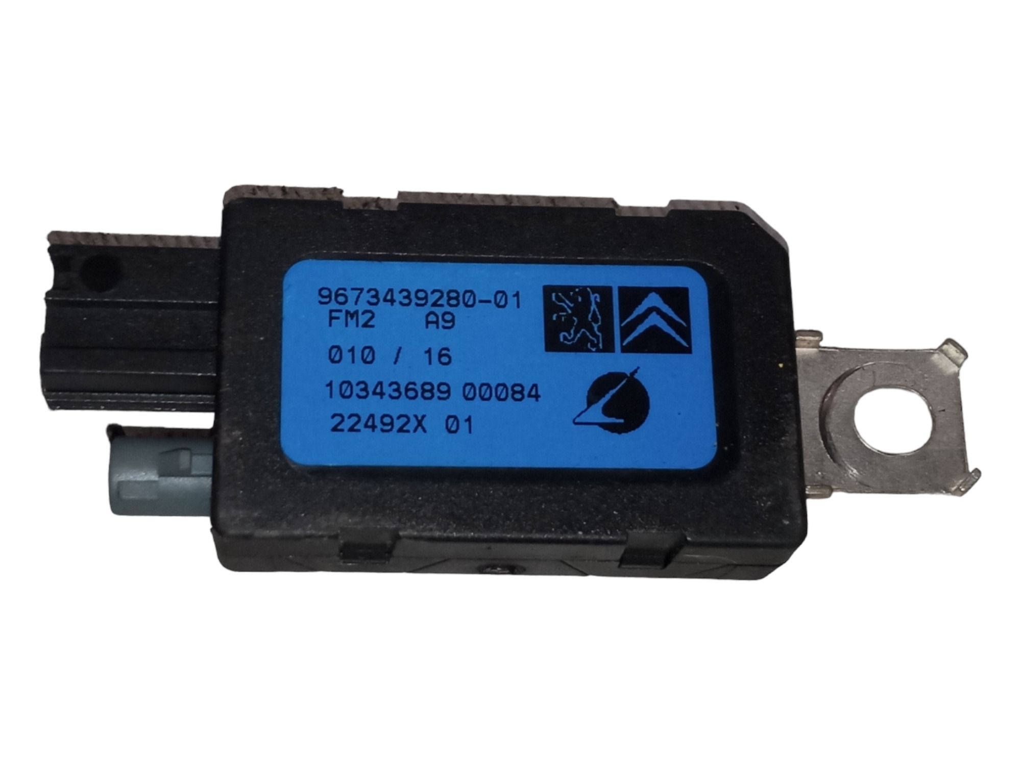 Amplificador Sinal Antena Peugeot 208 Griffe 1.6 16v 2017
