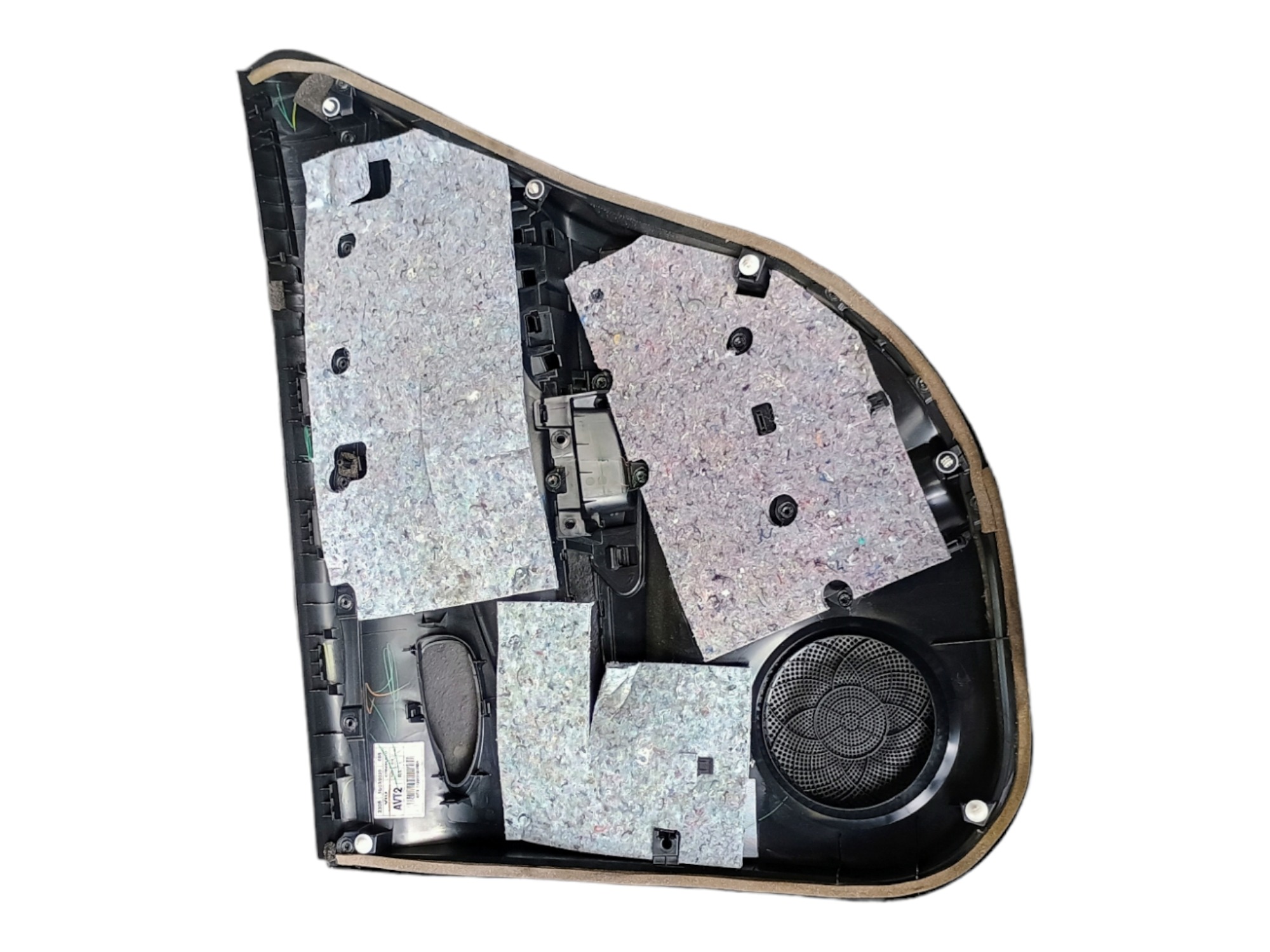 Forro Porta Traseira Esquerda Toyota Yaris Sedan 1.5 2020 Preto 2