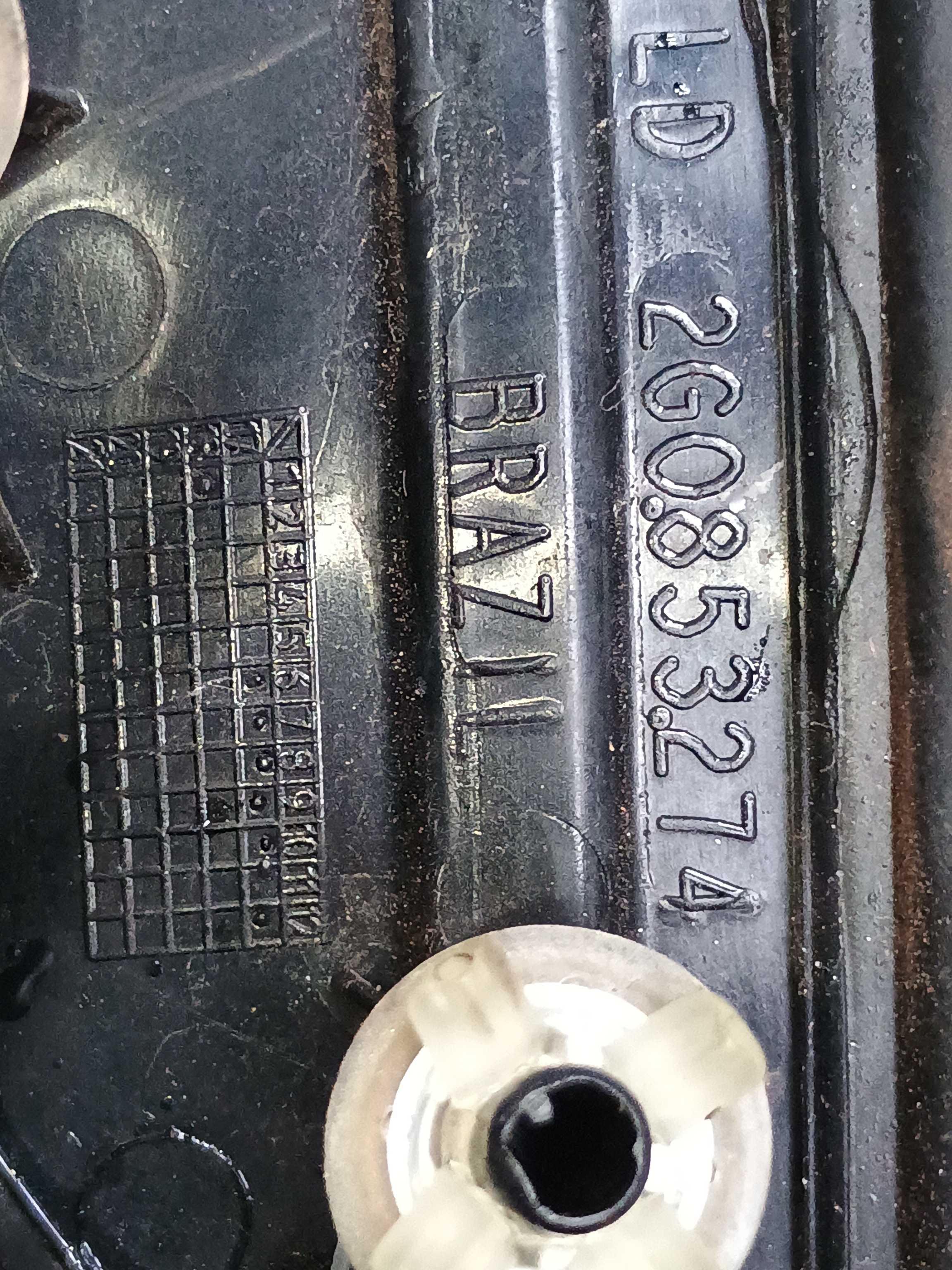 Acab. Interno Retrovisor Direito Vw Virtus  2018 2g0853274 3
