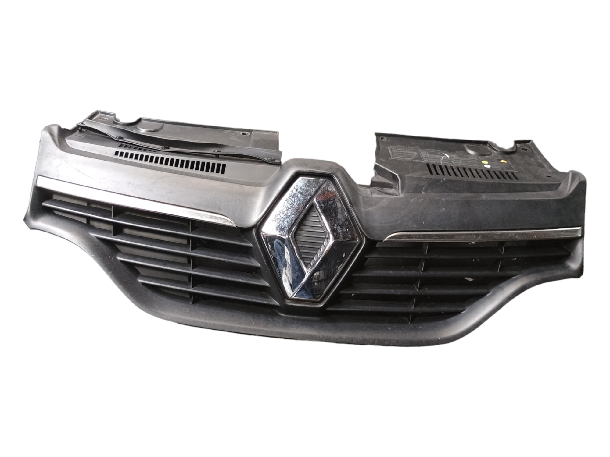 Grade Dianteira Radiador Renault Sandero 1.0 2015 623101991r Preto 1