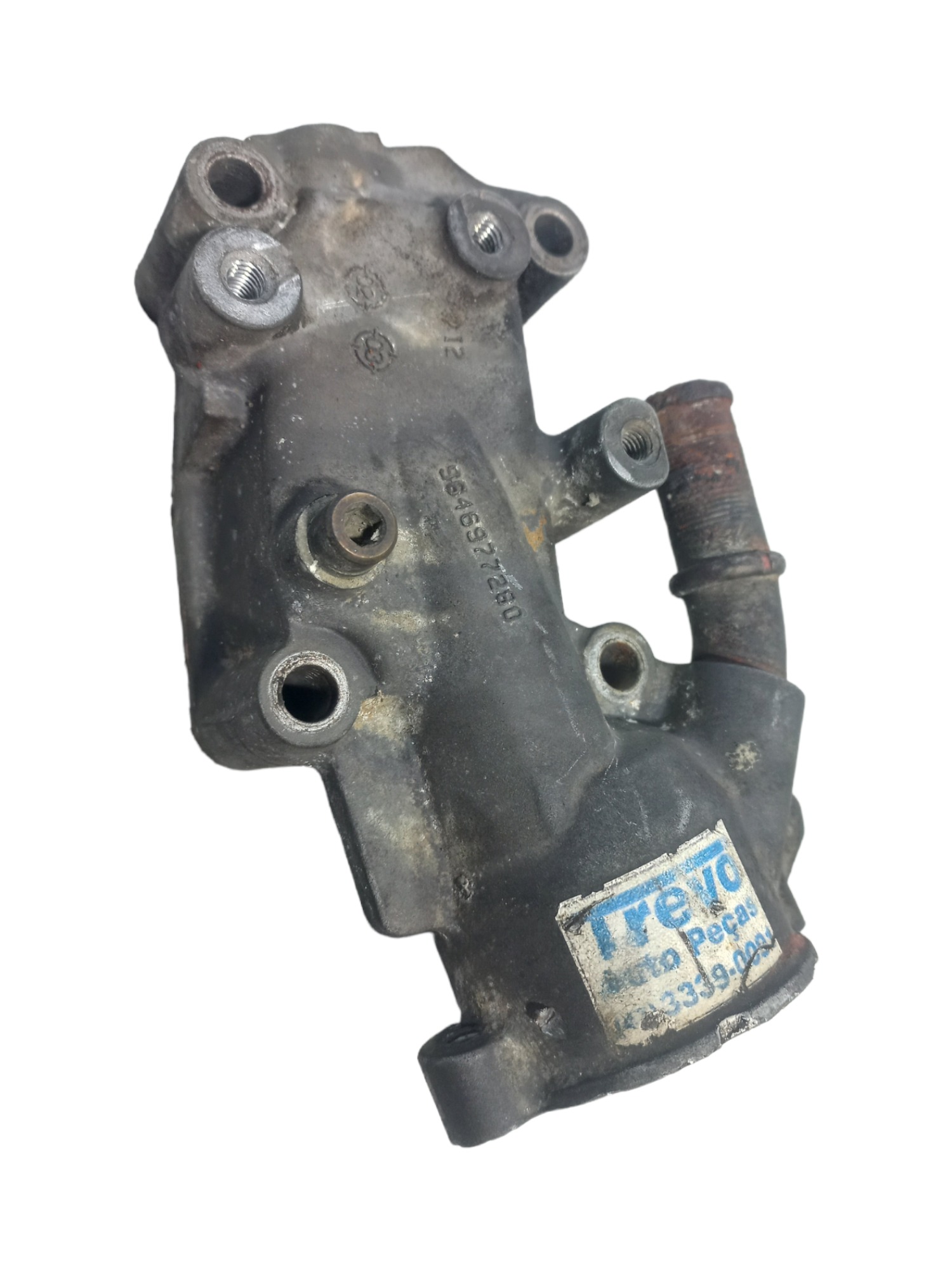 Carcaça Válvula Termostática Peugeot 206 1.6 9646977280 1