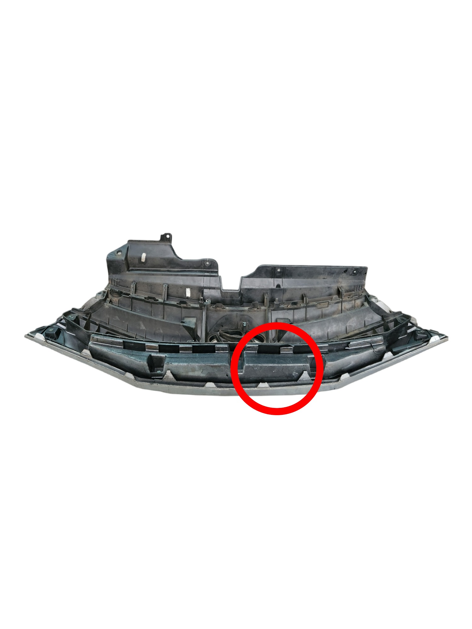 Grade Para-choque Dianteiro Hyundai Hb20 2013 Com Detalhe Prata Plástico 2