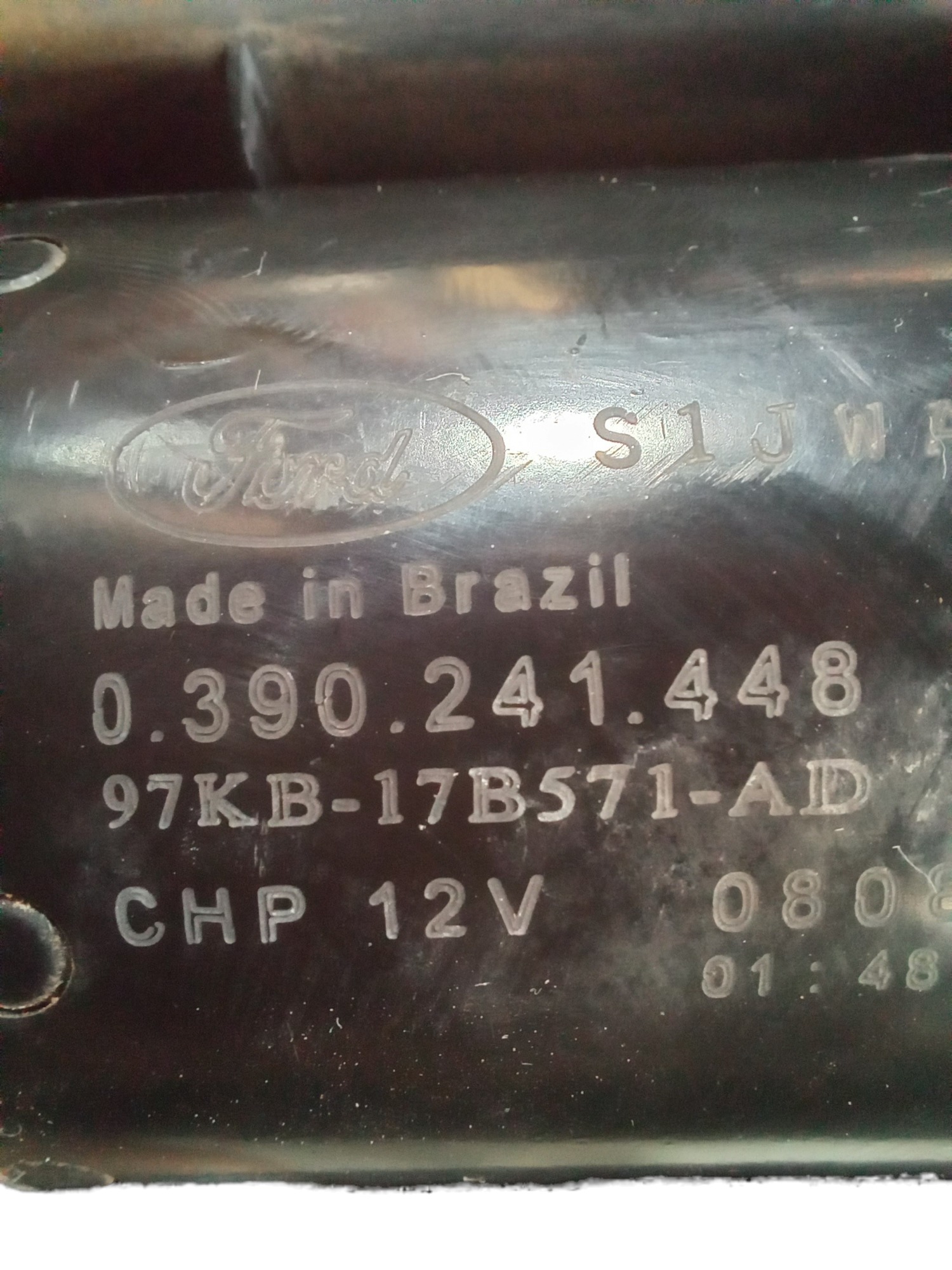 Motor Limpador Para-brisa Ford Ka Flex 2008 0390241448 3