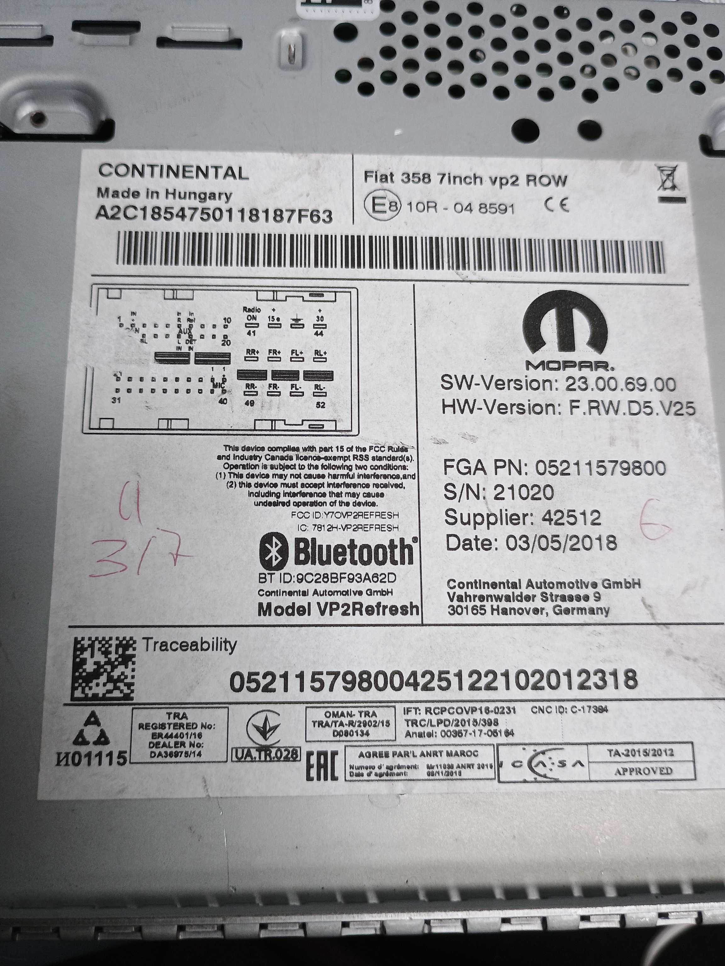 Rádio Som Multimídia Fiat Cronos Drive 1.3 2019 5