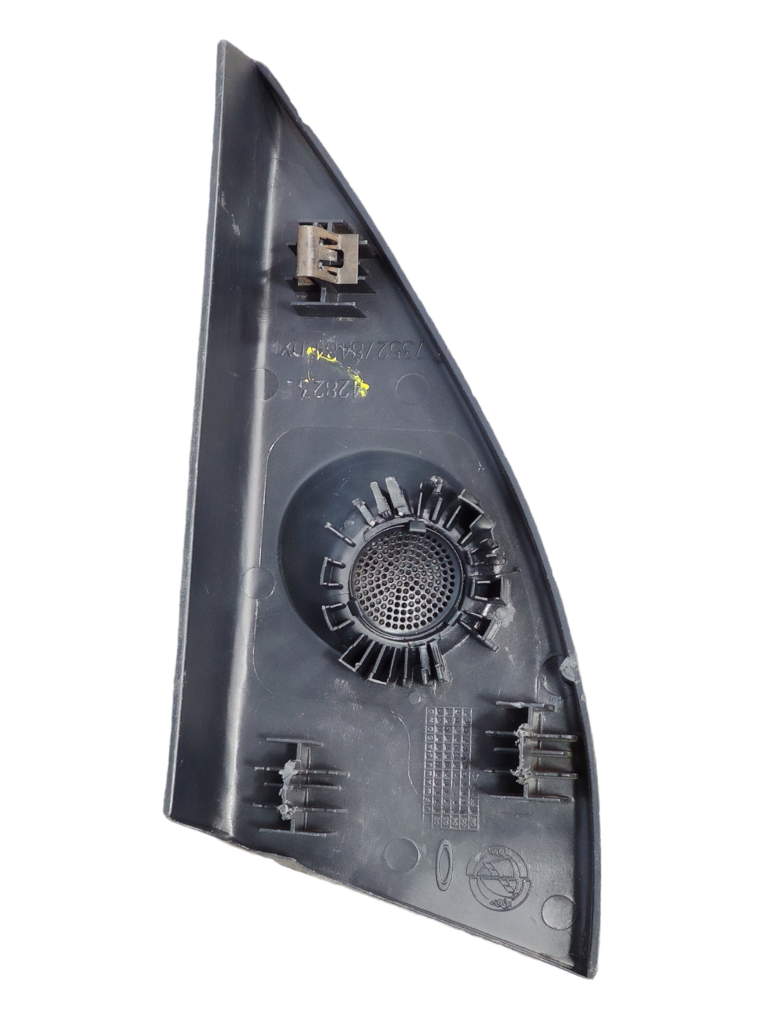 Moldura Interna Retrovisor Direito Fiat Stilo 2006 735278484 Preto 2