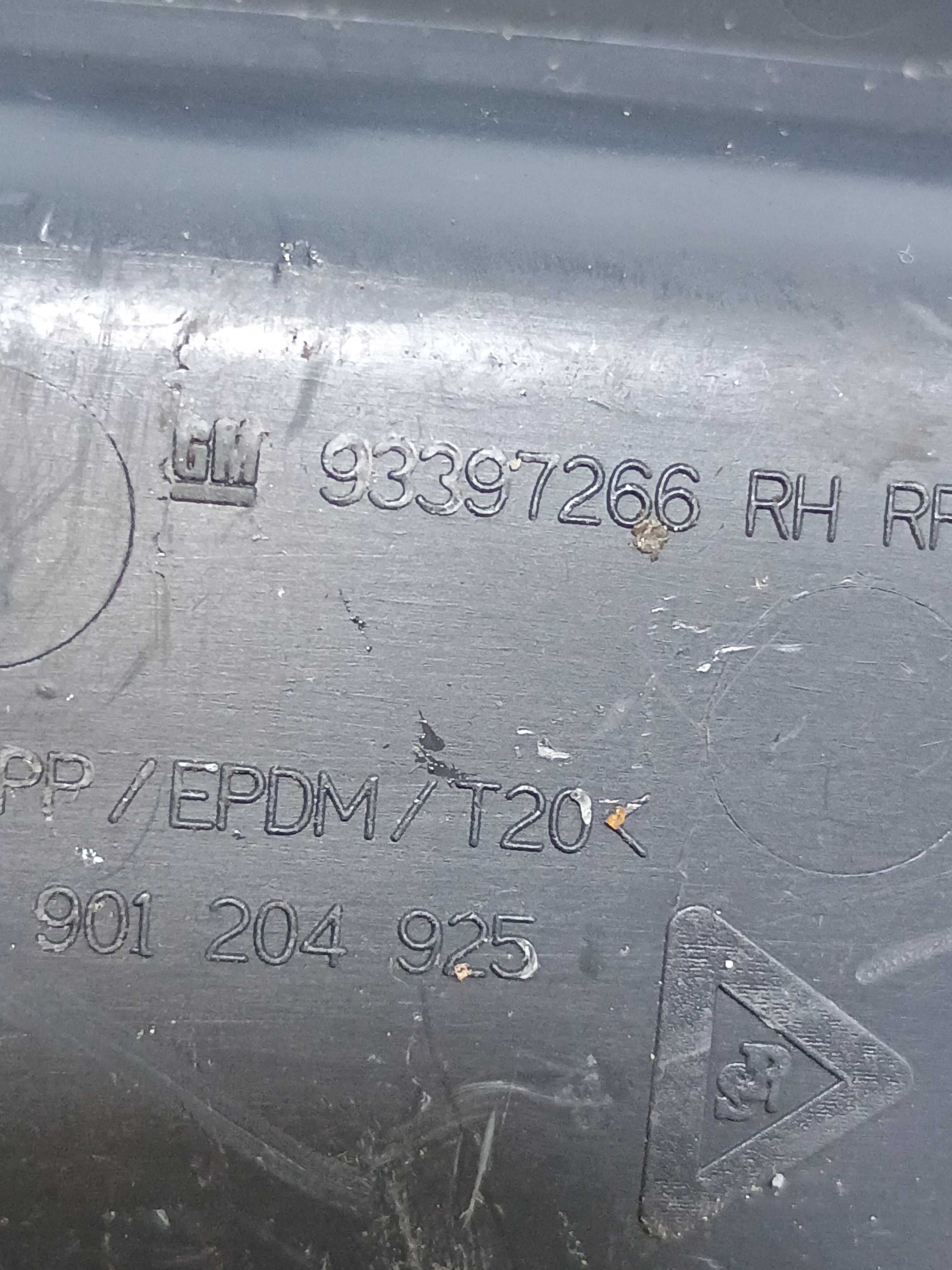 Moldura Maçaneta Interna Traseira Direita Gm Meriva 1.8 2005 3