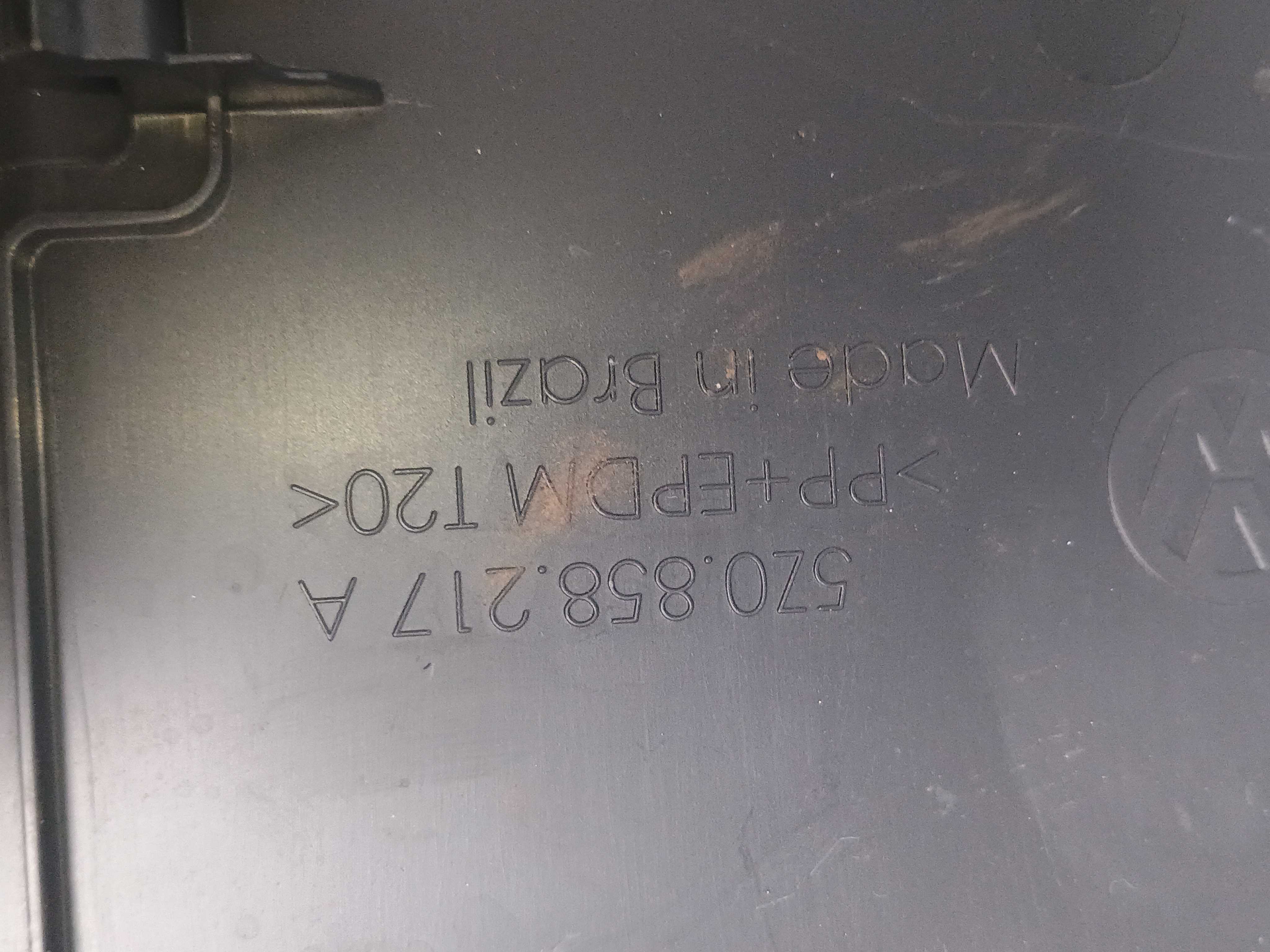 Acabamento Painel Lado Direito Vw Fox 2017 5z0858217 3