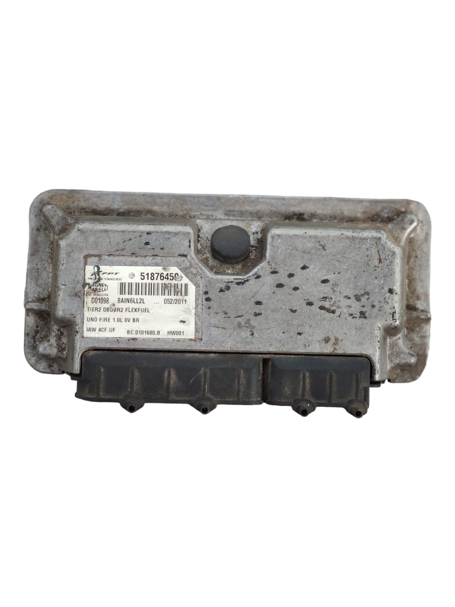 Módulo Injeção Eletrônica Fiat Uno Fire 1.0 8v 2009 51876450 1