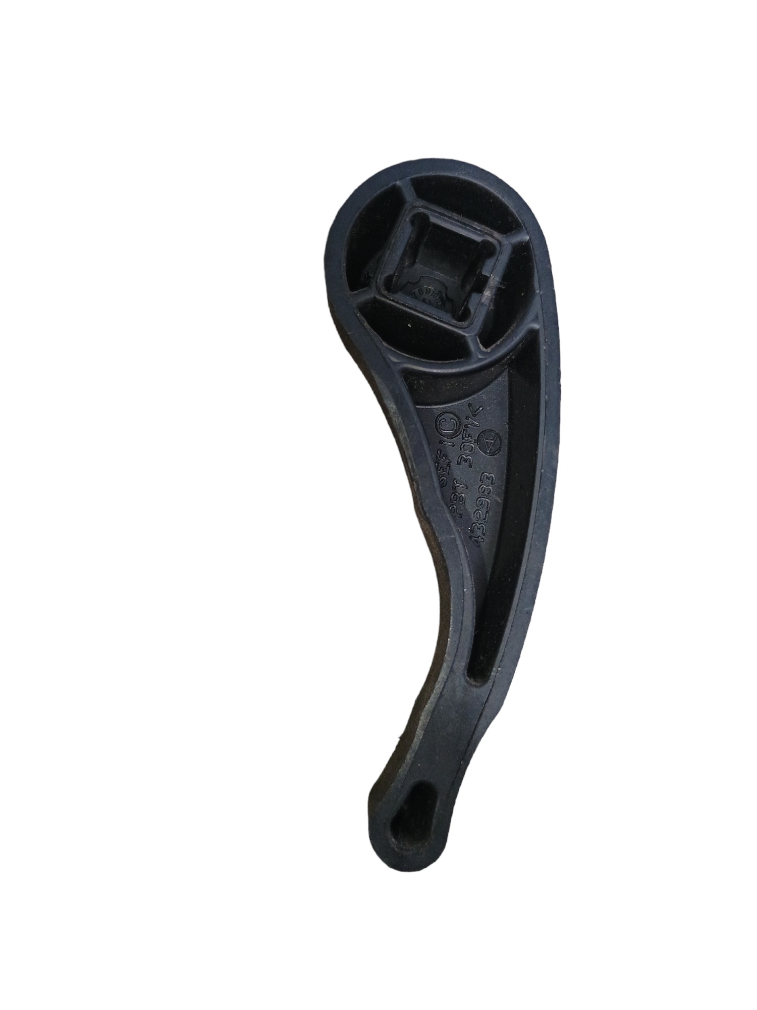 Puxador Abertura Capô Renault Clio 1.0 16v 2011 432983 Preto 2