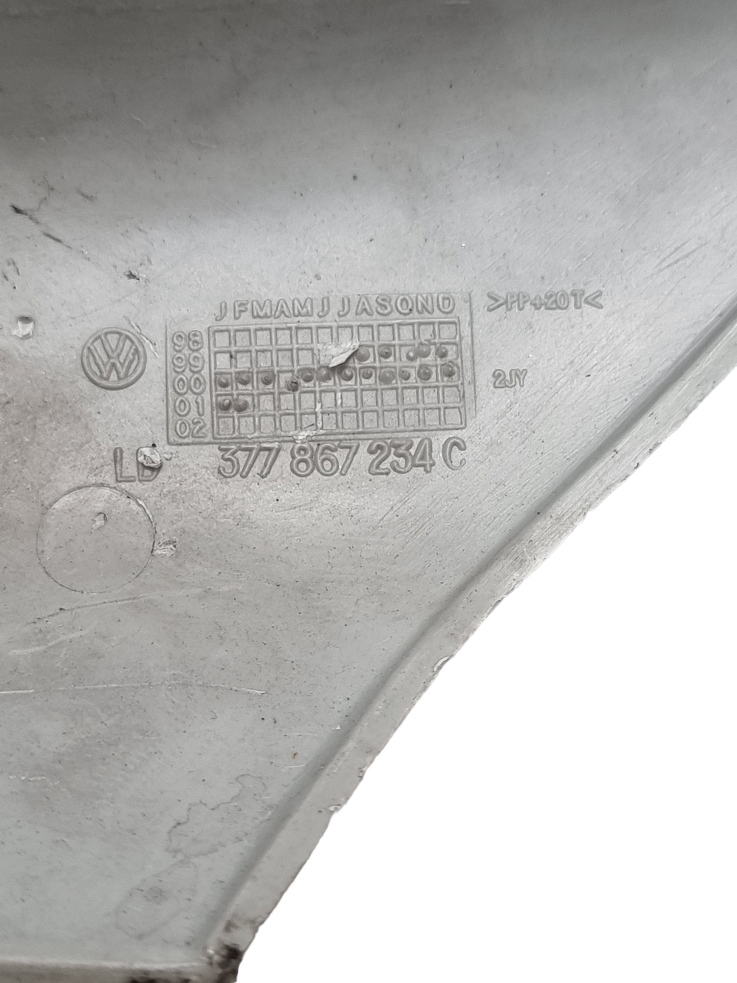 Moldura Coluna Para-brisa Direita Gol 2004 377867234 3