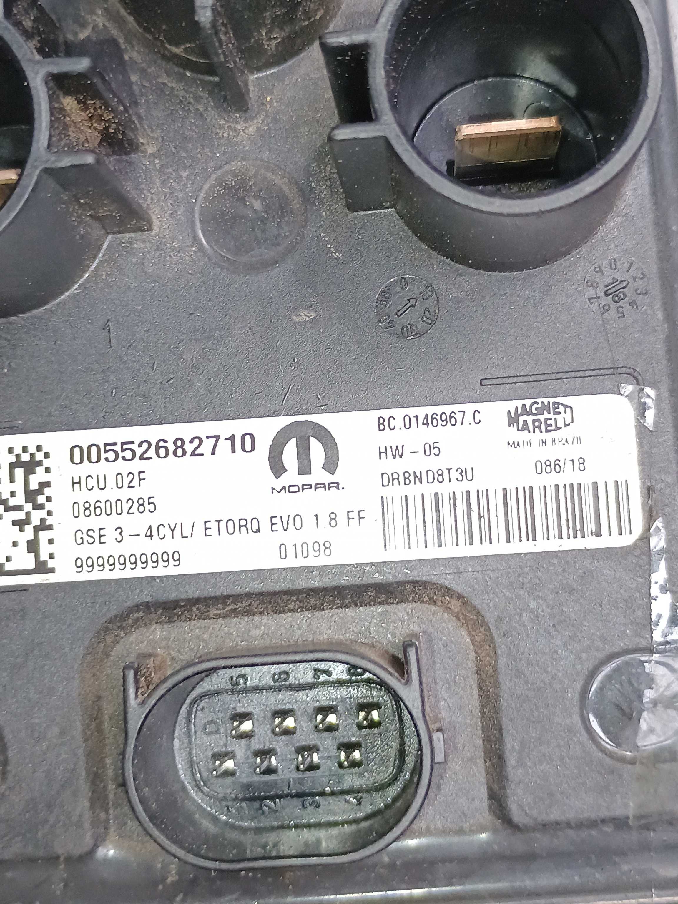 Módulo Eletro Ventilador Fiat Cronos Drive 1.3 2019 4