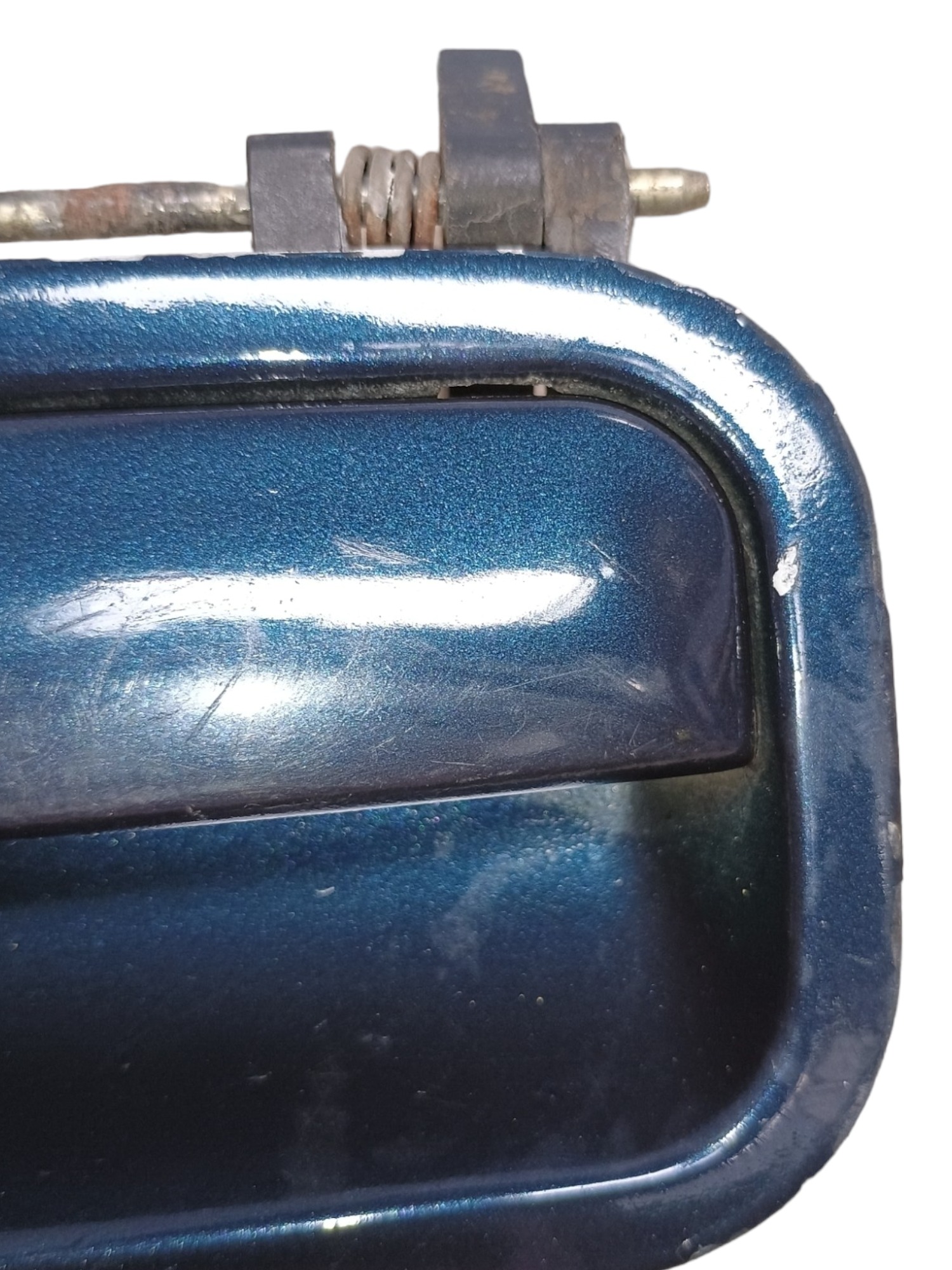 Maçaneta Externa Porta Diant Dir Gm Classic 2006 C/detalhes  Azul Dianteira 4