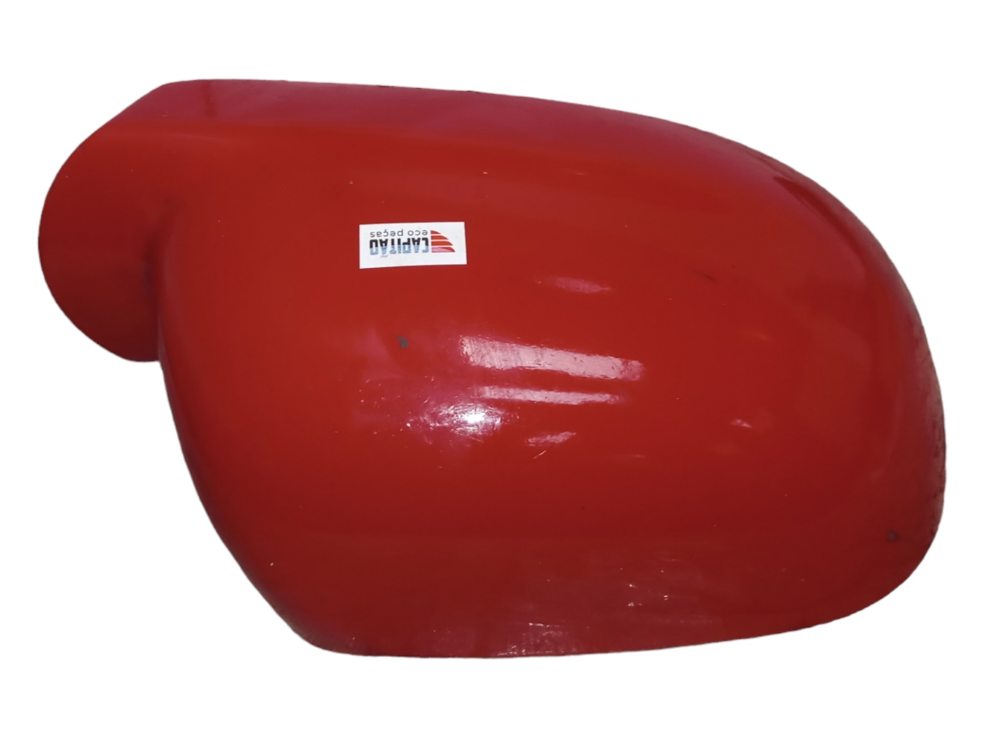 Capa Retrovisor Direito Vw Gol  Vermelho 2