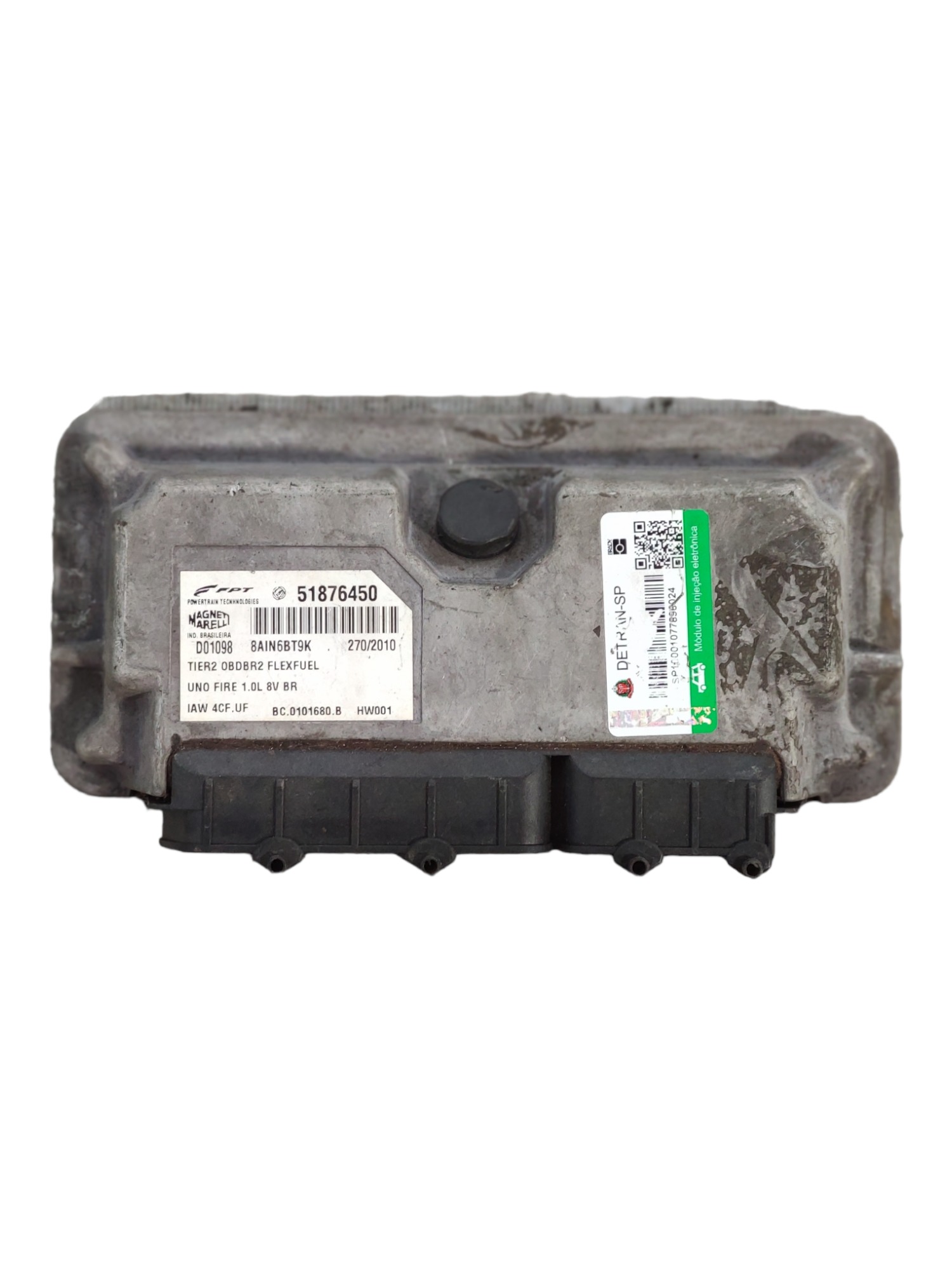 Módulo Injeção Fiat Uno Fire 1.0 8v 2011 51876450 1