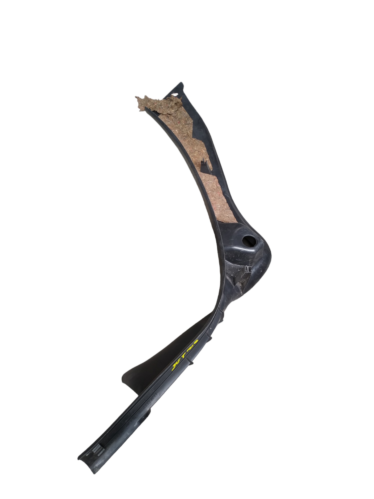Soleira Traseira Direita Peugeot 307 2009 Preto 2