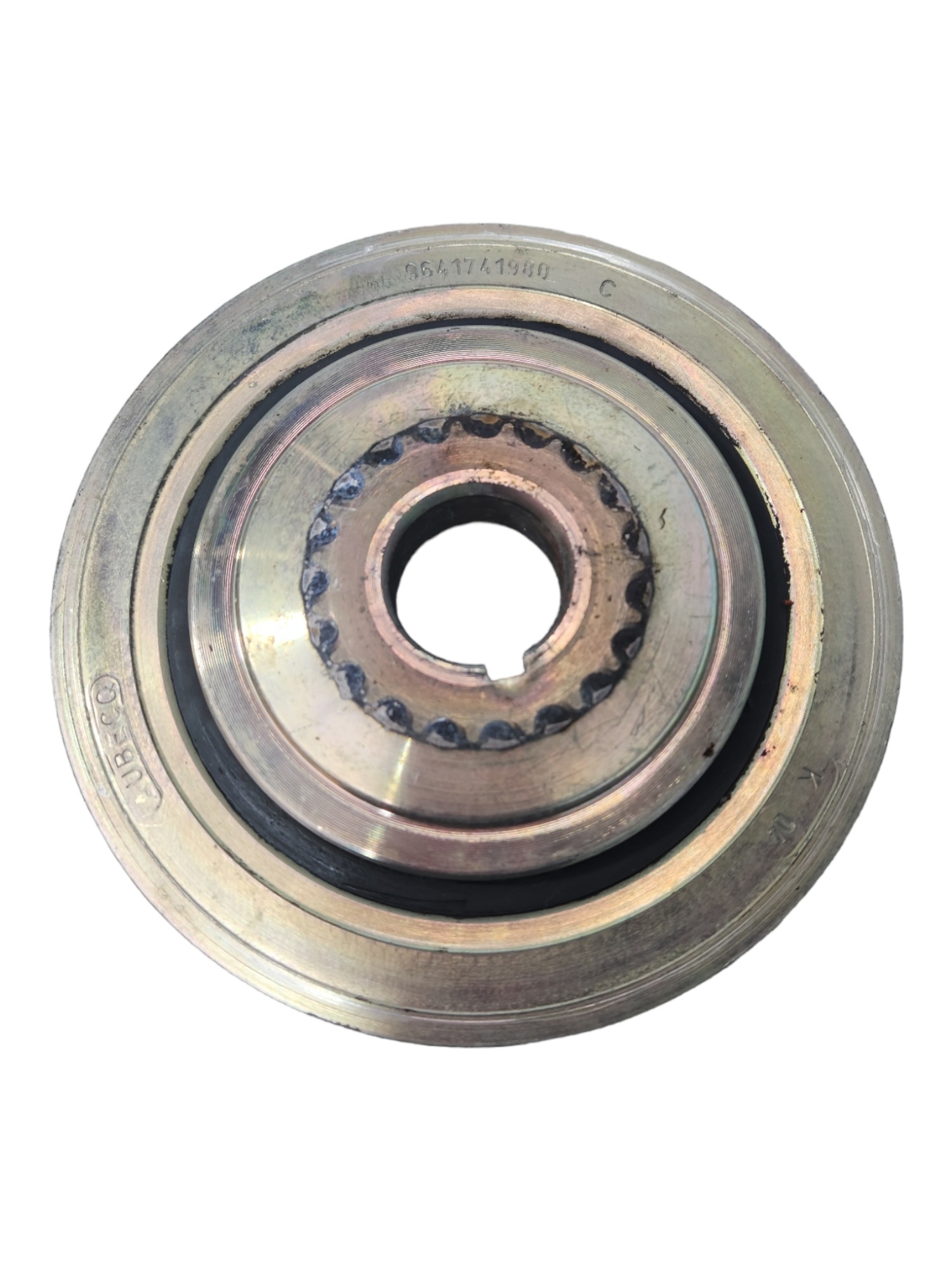 Polia Virabrequim Peugeot 307 2.0 2005 9641741980 1