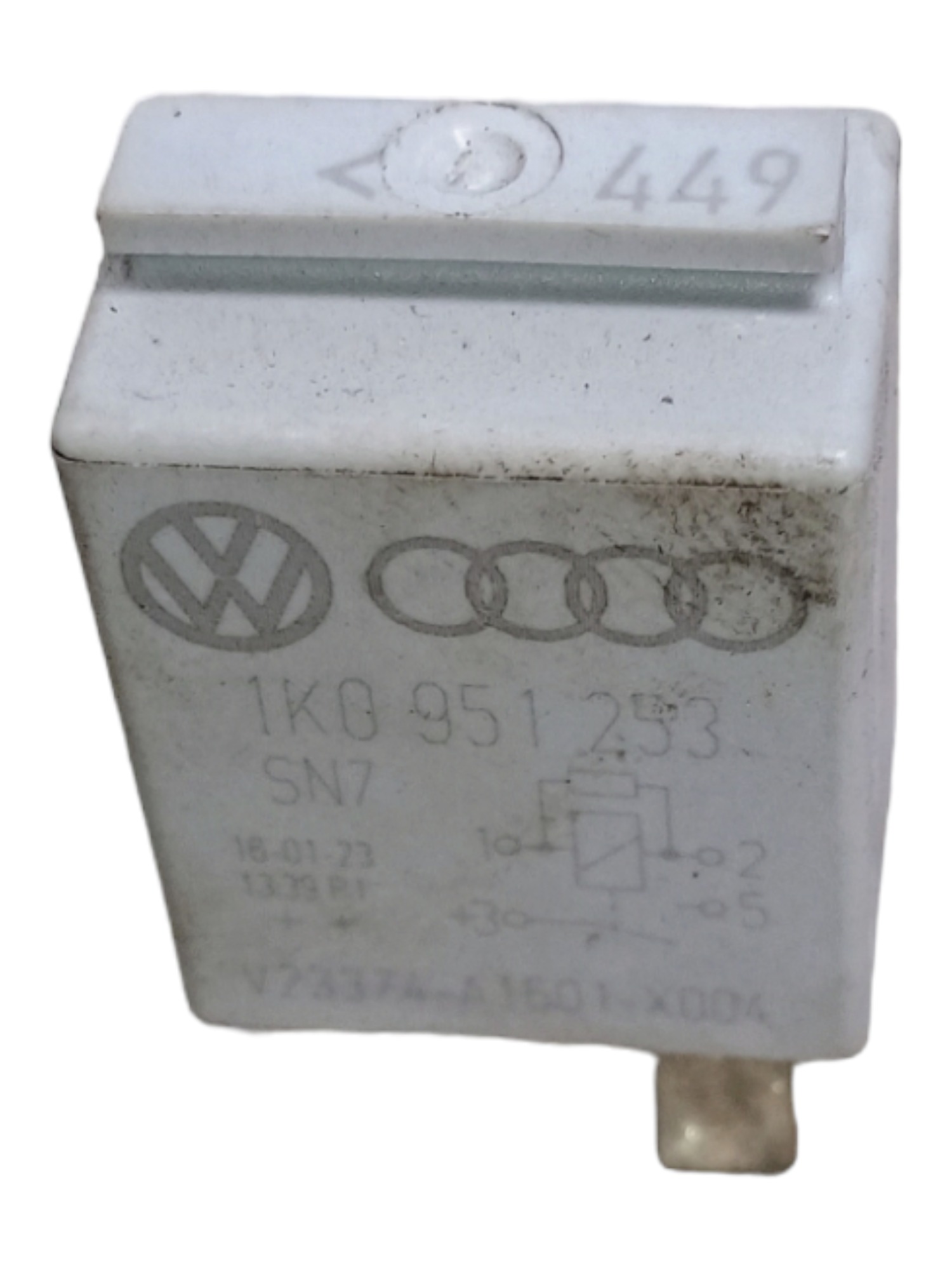 Relé Caixa De Fusíveis Vw Fox 2017 1k0951253 1