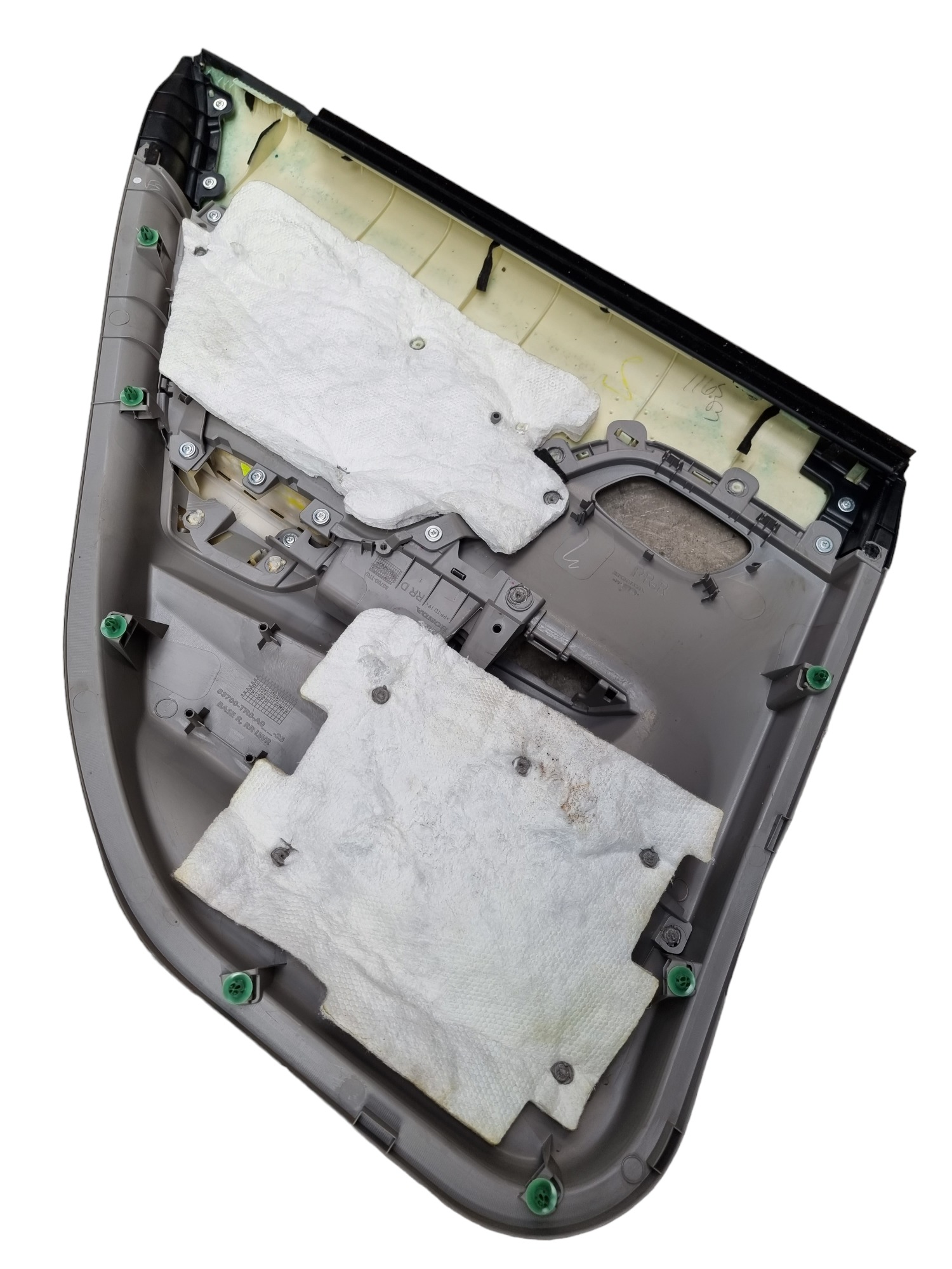 Forro Porta Traseira Direita Honda Civic Lxr 2016 Branco 2