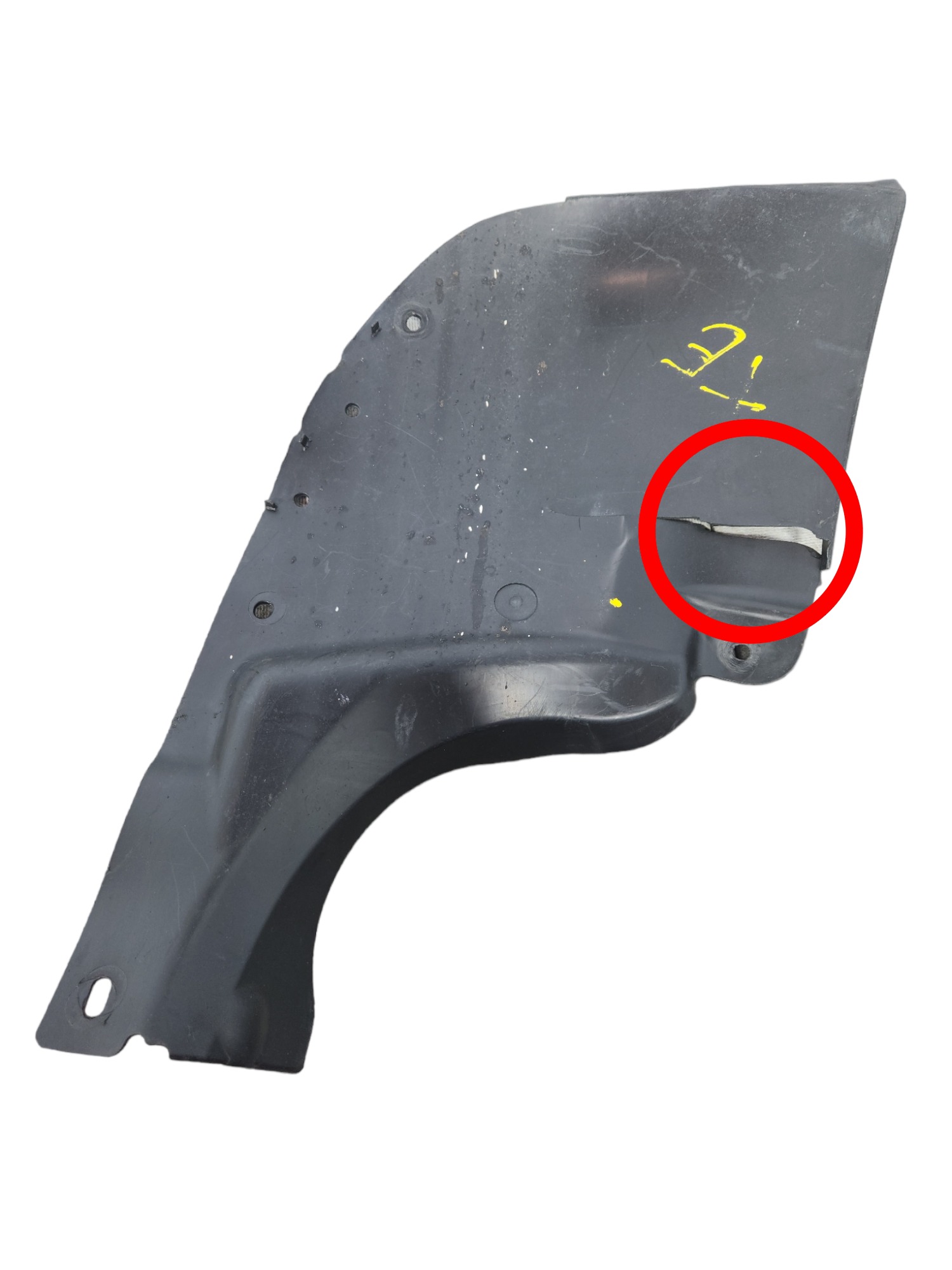 Para-barro Traseiro Esquerdo Gm Onix 2013 Com Detalhe 1