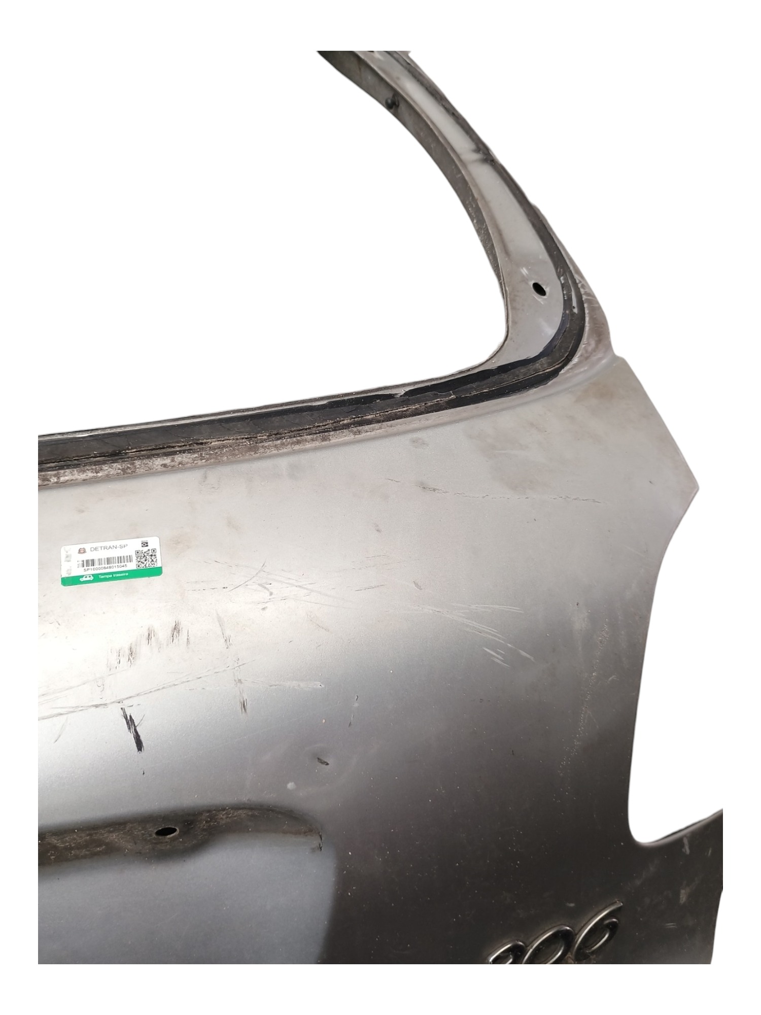 Tampa Traseira Peugeot 206 2009 Com Detalhes 6
