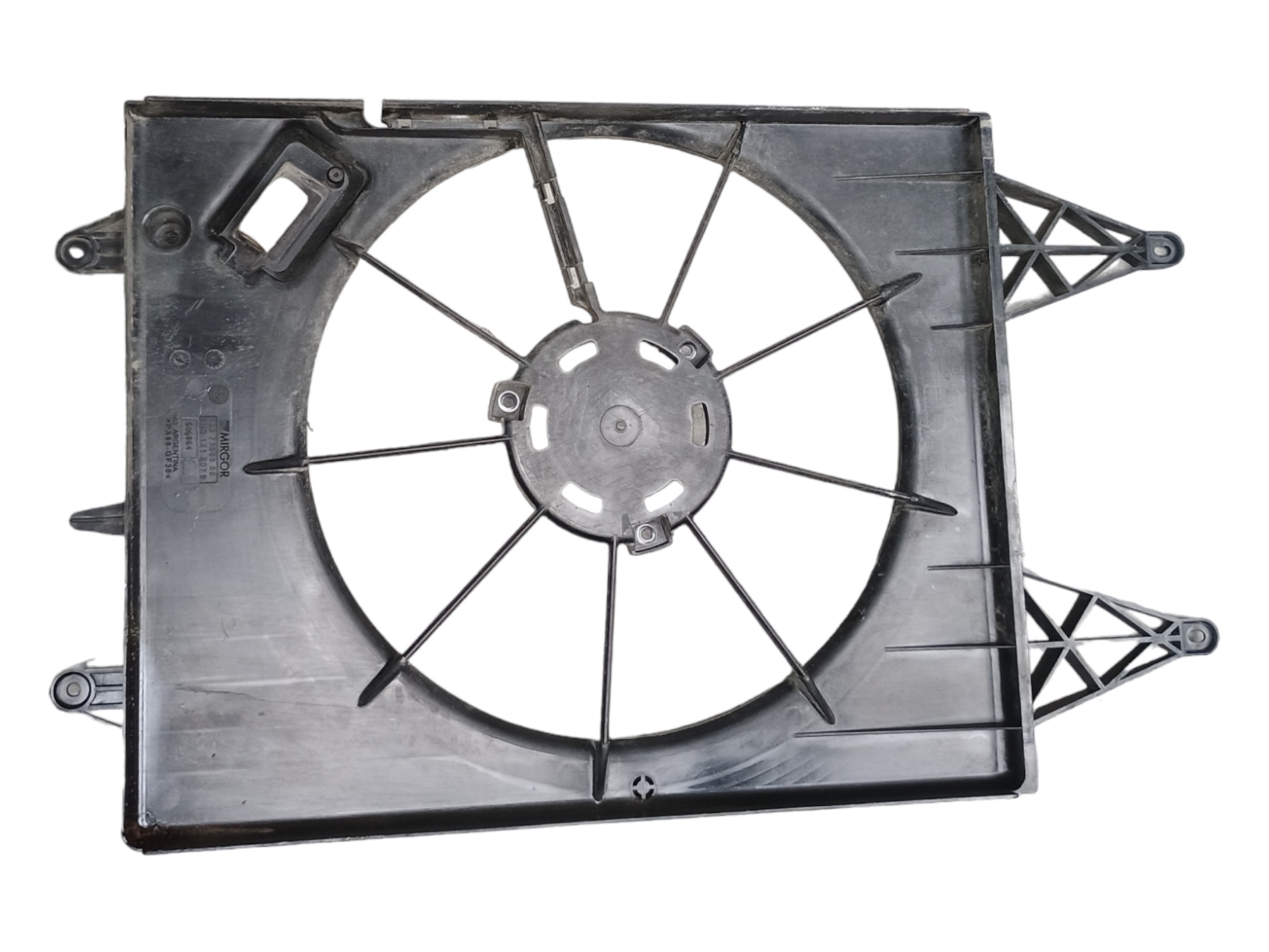 Defletor Ventoinha Radiador Vw Spacefox 1.6 2018 5u0121207b 2