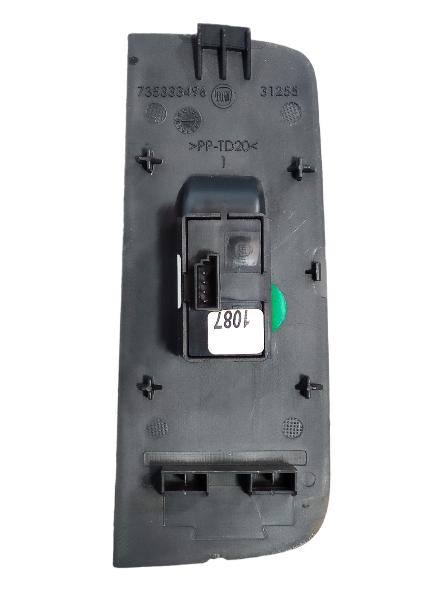 Botão Vidro Elétrico Diant Direito Fiat Siena 2004 735333496 2