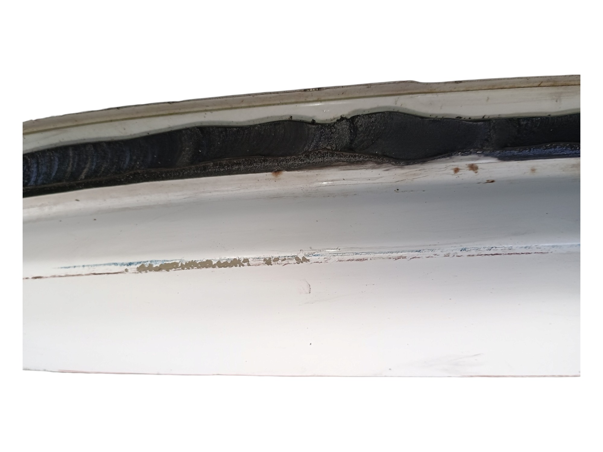 Tampa Traseira Fiat Palio 2004 Com Detalhes  Branco 8