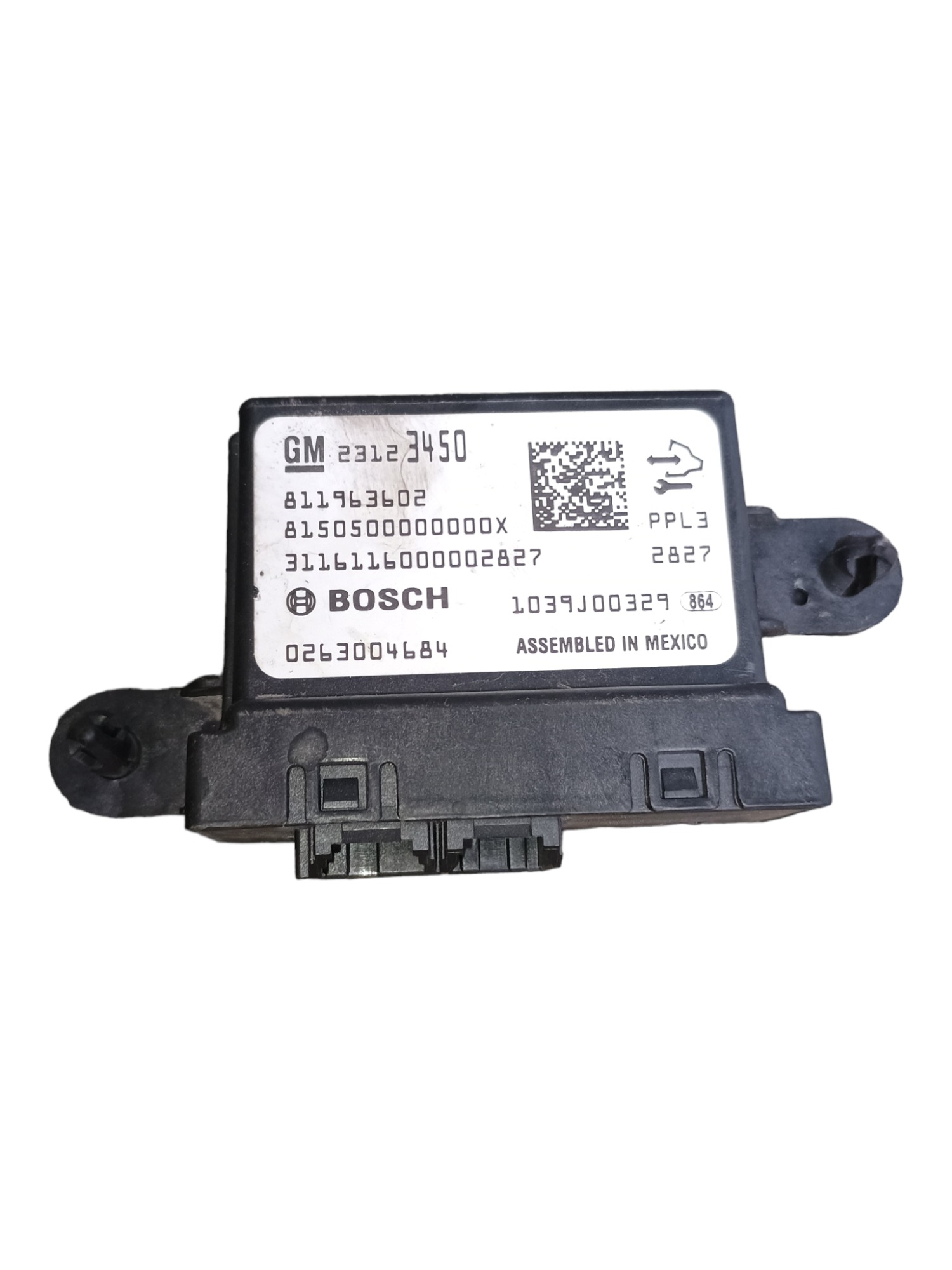 Módulo Sensor Estacionamento Gm Spin 1.8 2016  23123450 1