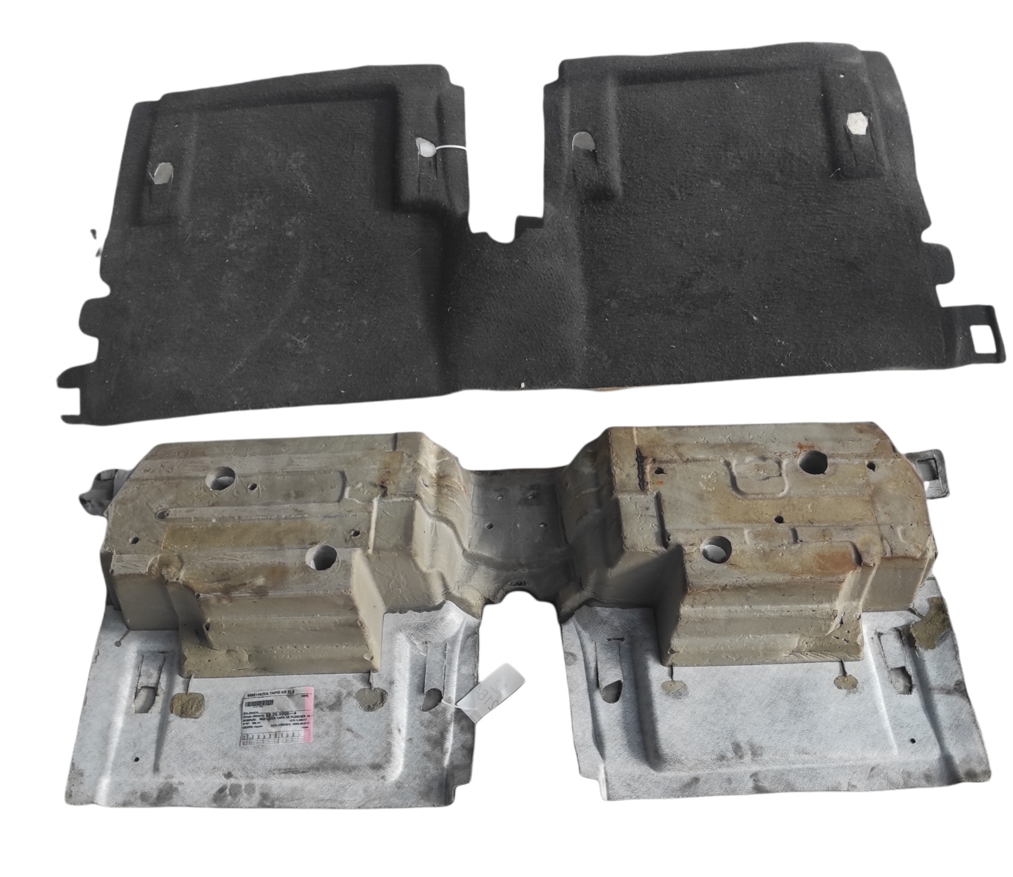 Carpete Do Assoalho Traseiro Citroen C3 Picasso 1