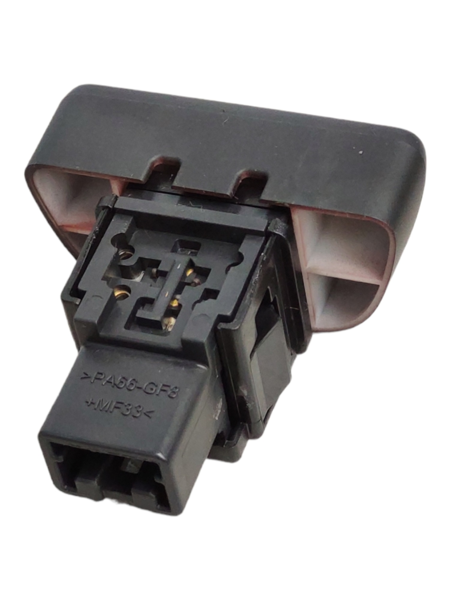 Botão Pisca Alerta Nissan March S 2014 06019 Preto 2