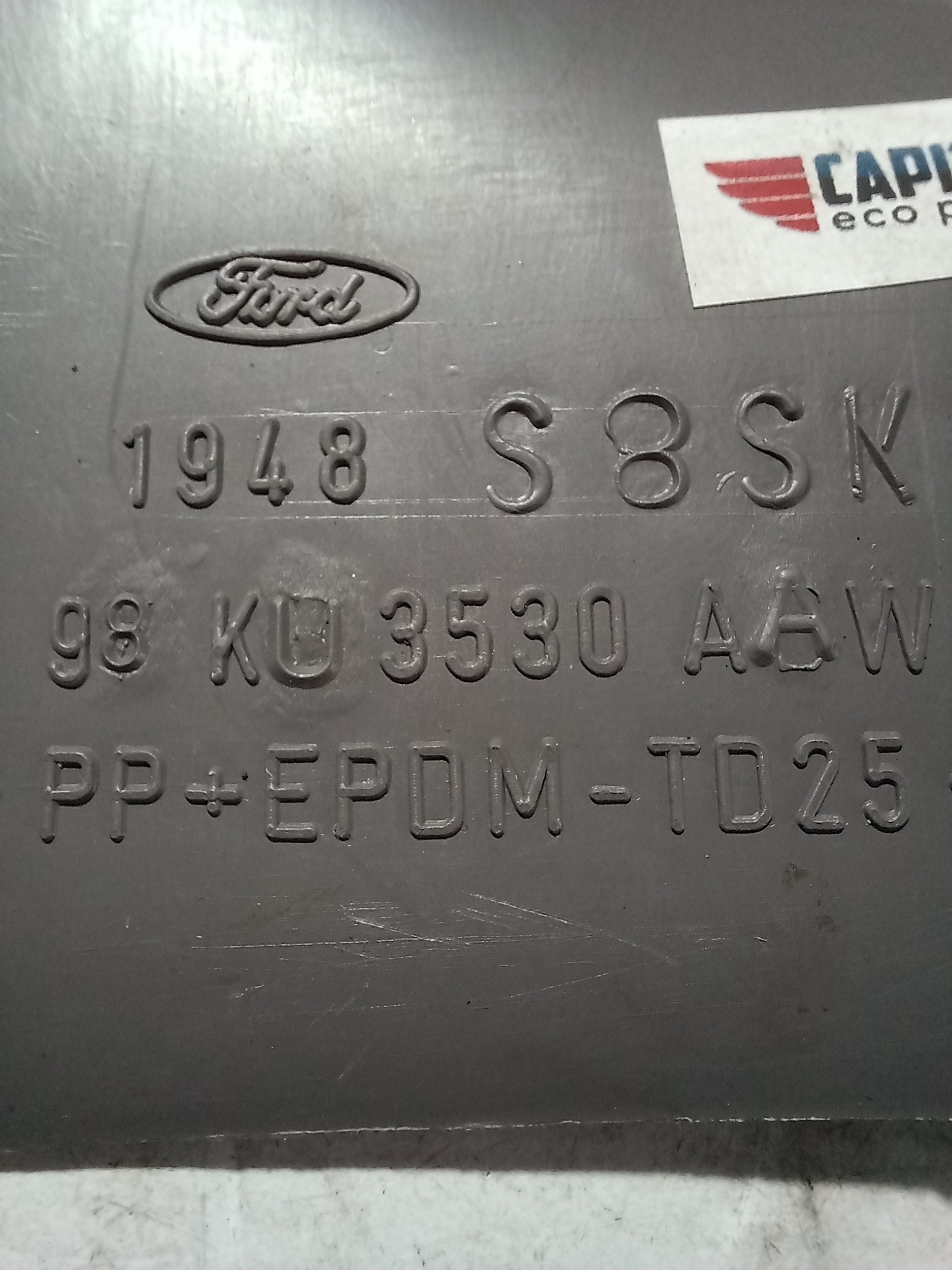 Moldura Superior Chave Seta Ford Ka Gl 2000 98ku3530aaw 5