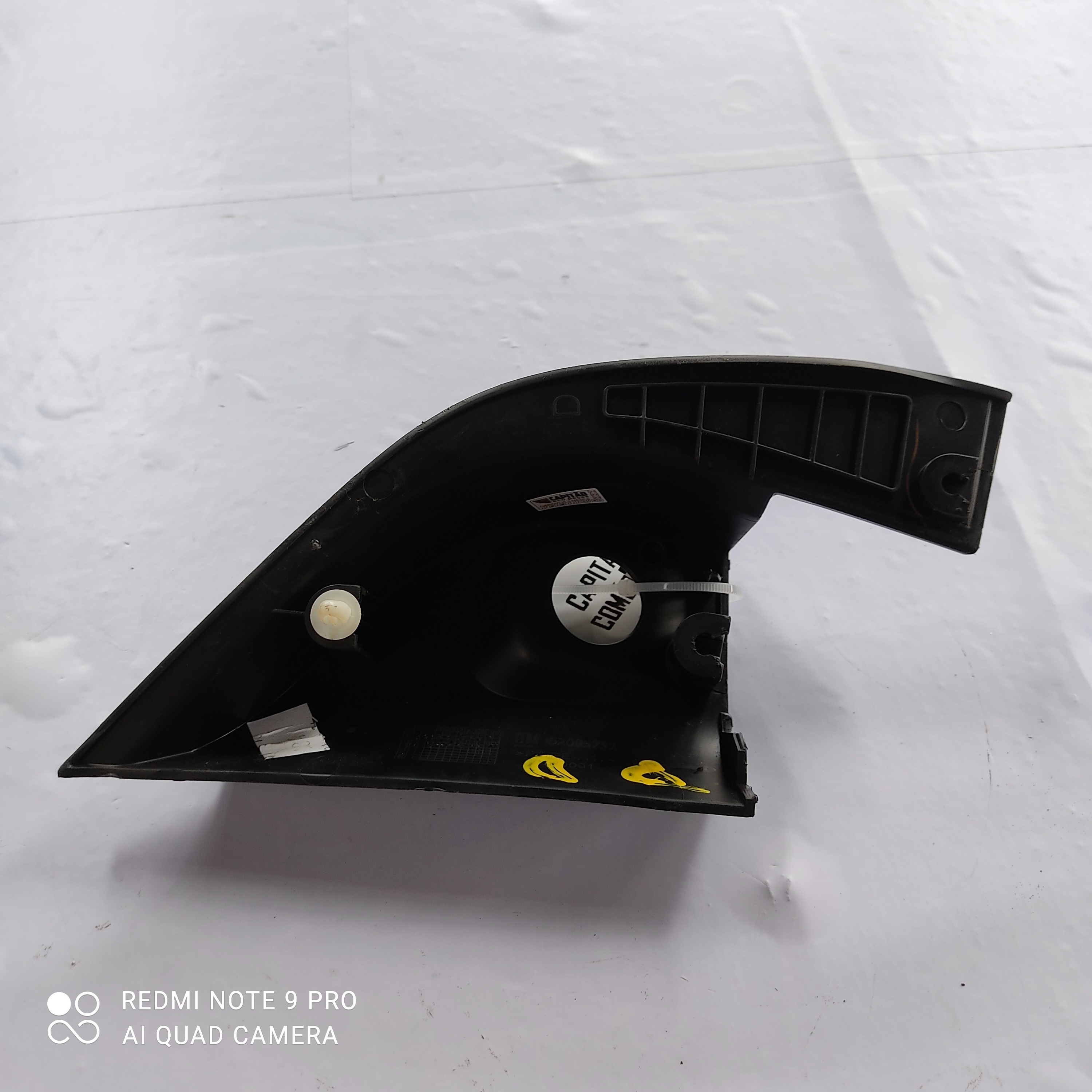 Moldura Interna Retrovisor Direito Prisma 2016 52095752 Preto 2