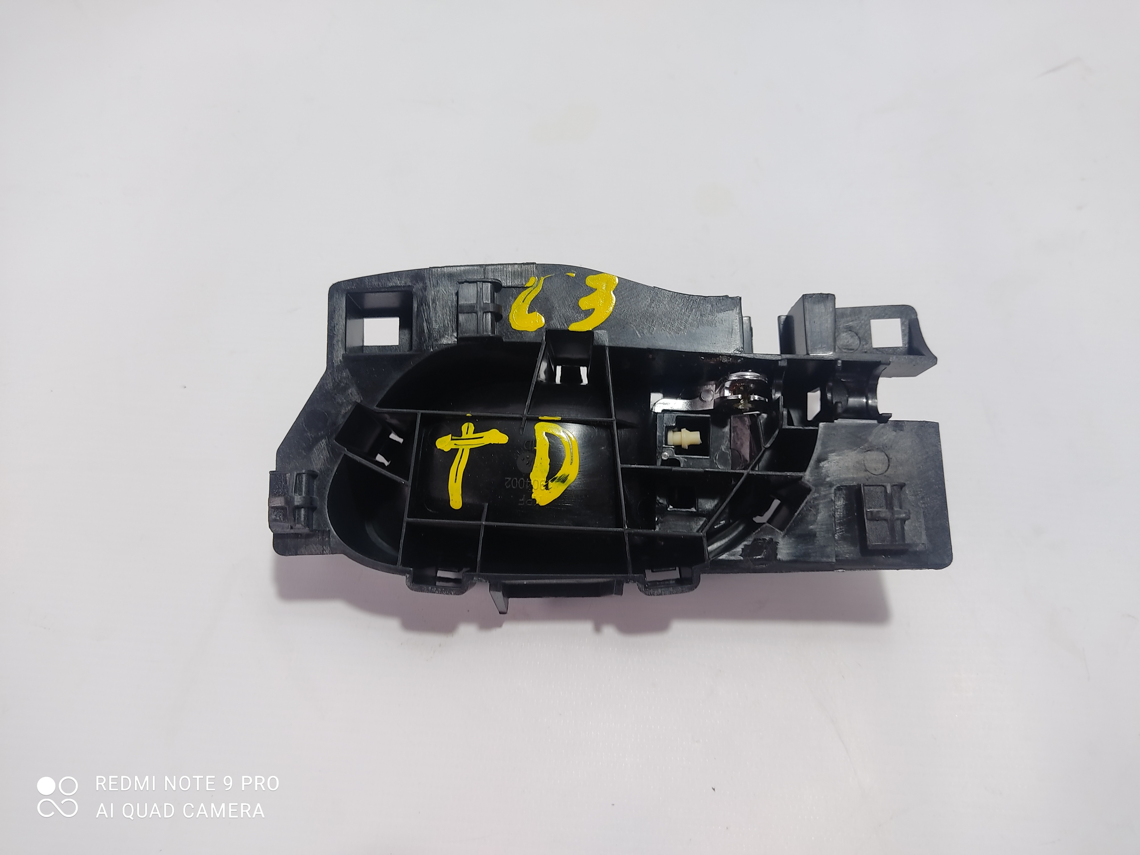 Maçaneta Interna Traseira Direita C3 Picasso 1904002 Preto 2
