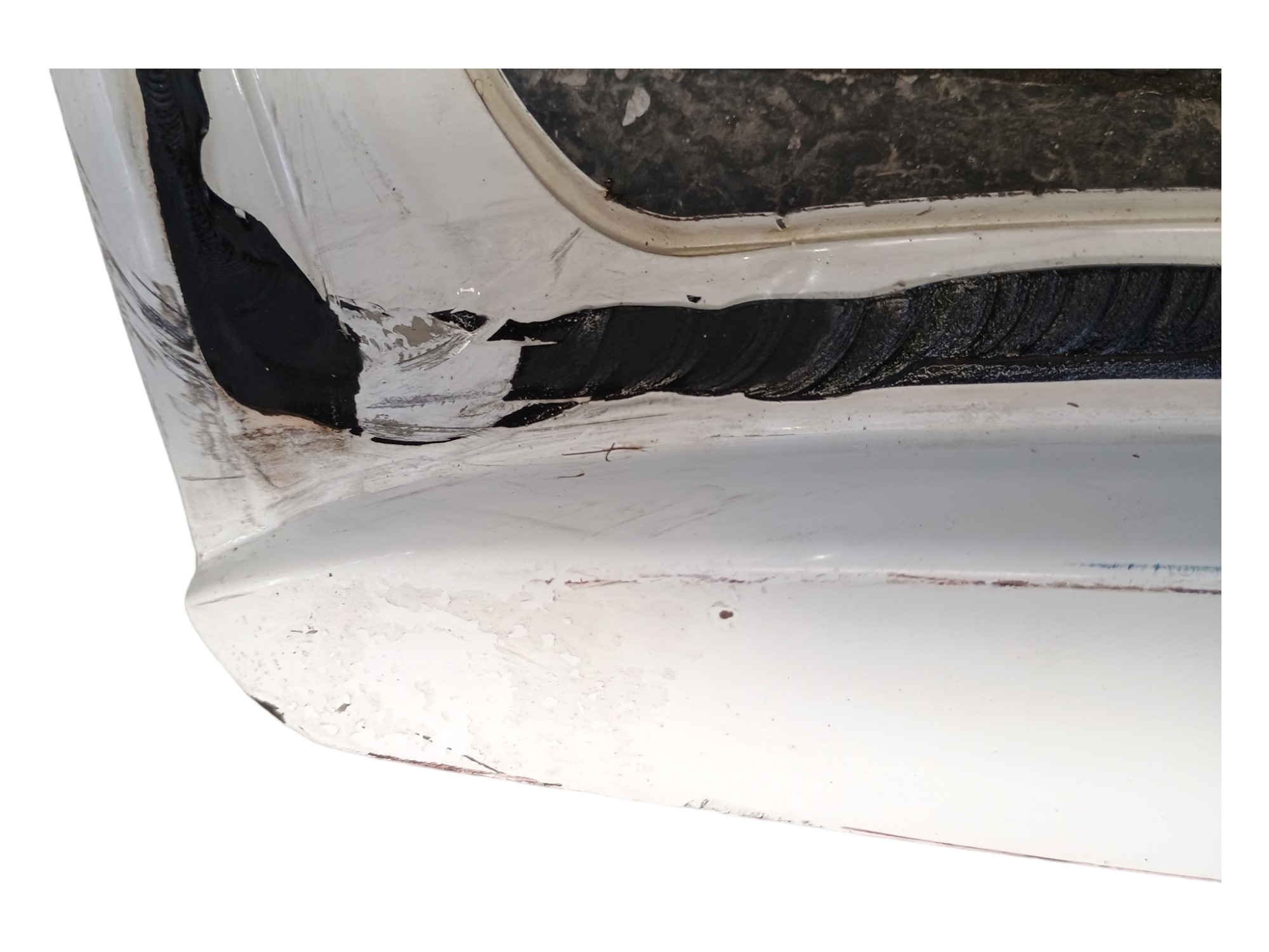 Tampa Traseira Fiat Palio 2004 Com Detalhes  Branco 5