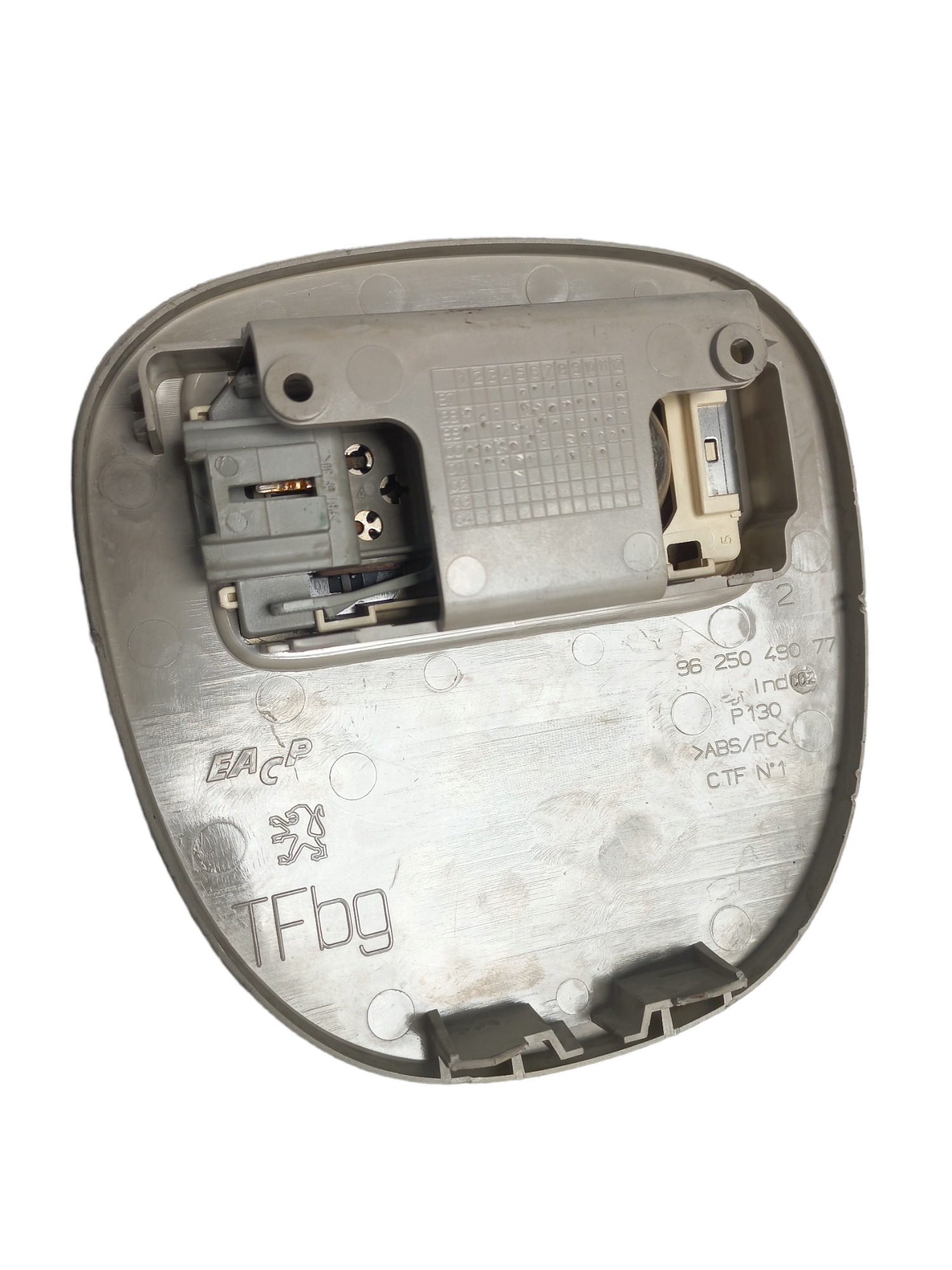 Luz De Teto Peugeot 207 2009 9625049077 2
