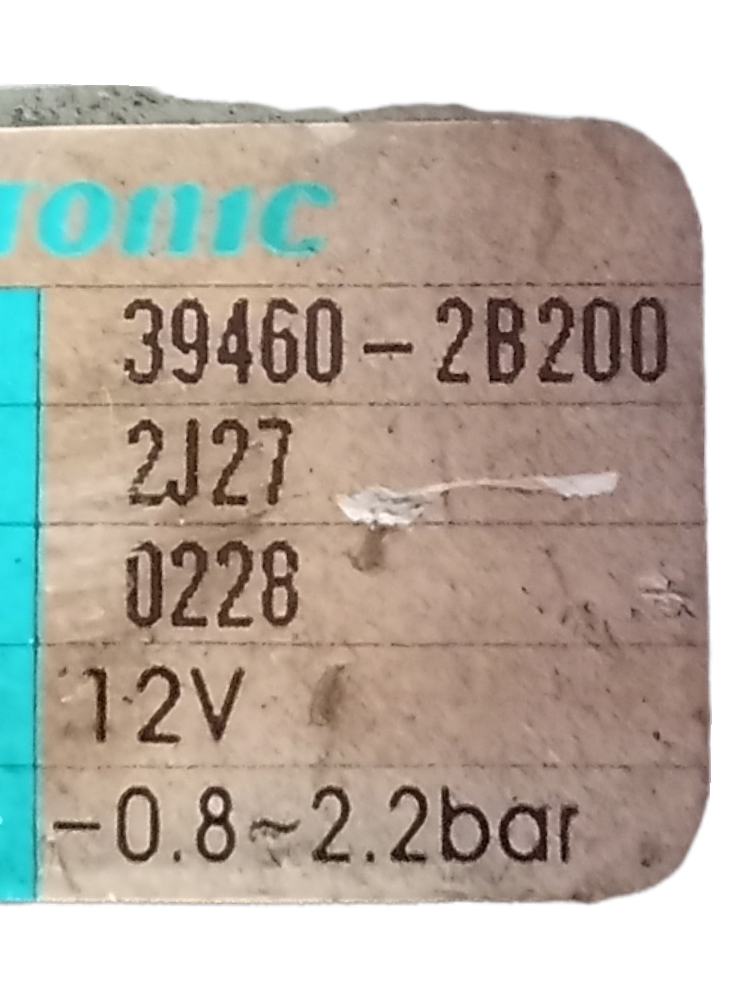 Válvula Solenoide Partida Frio Hb20 2012 394602b200 4