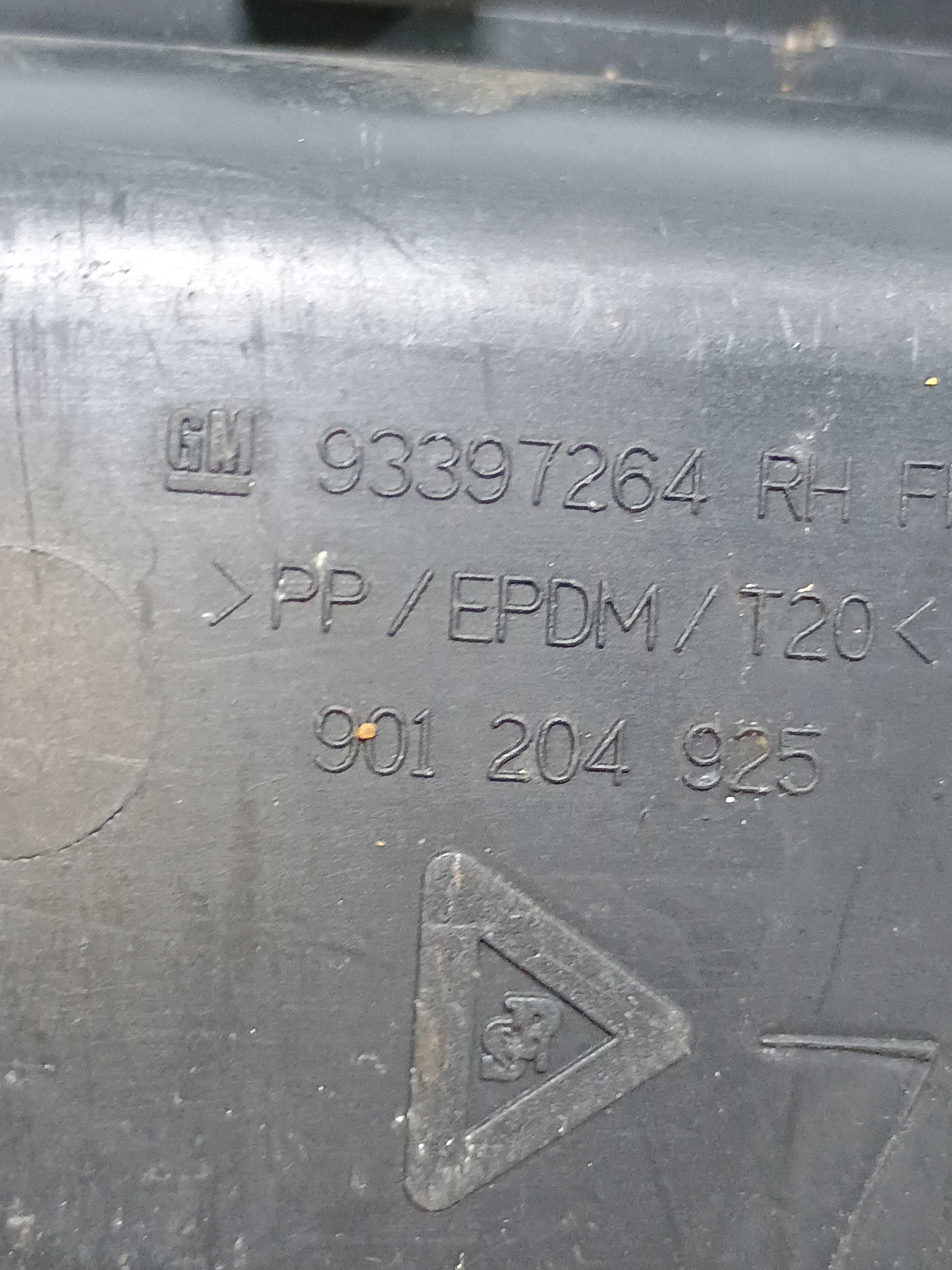 Moldura Maçaneta Interna Dianteira Dir Gm Meriva 1.8 2005 3