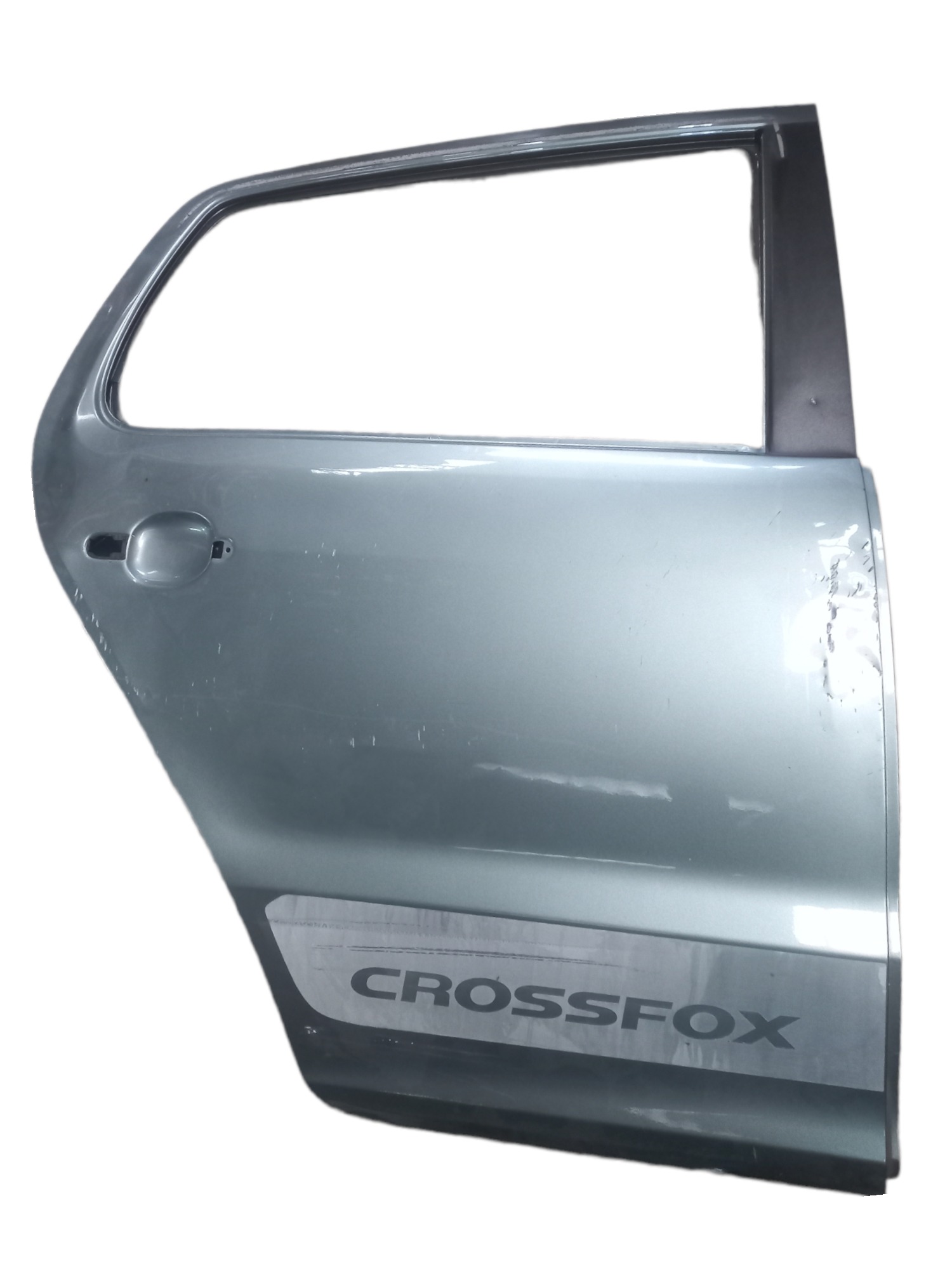 Porta Traseira Direita Crossfox 2011 Traseira Direita Prateado 1
