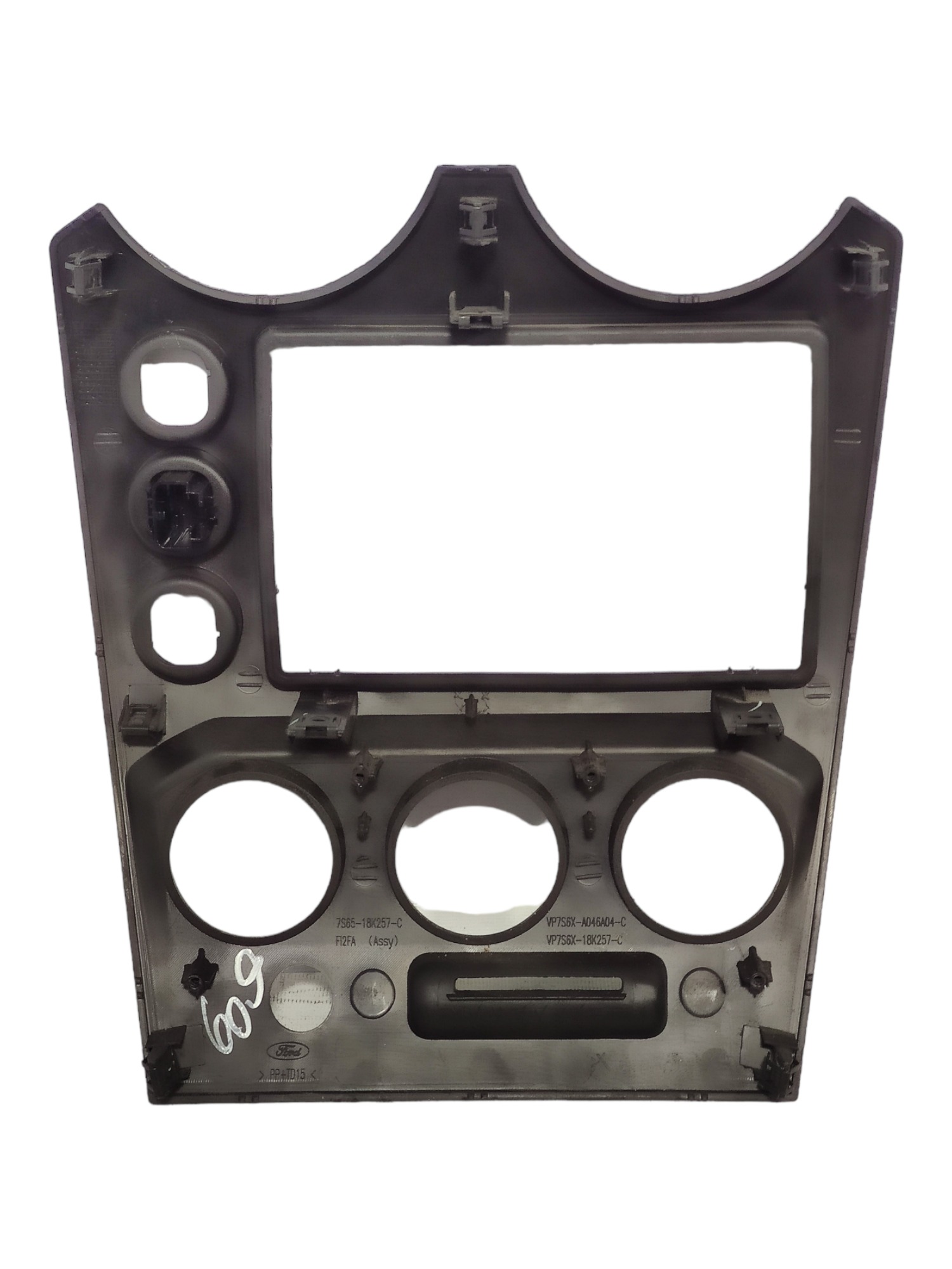 Moldura Painel Central Ford Fiesta Se 2014 7s6518k257c 3