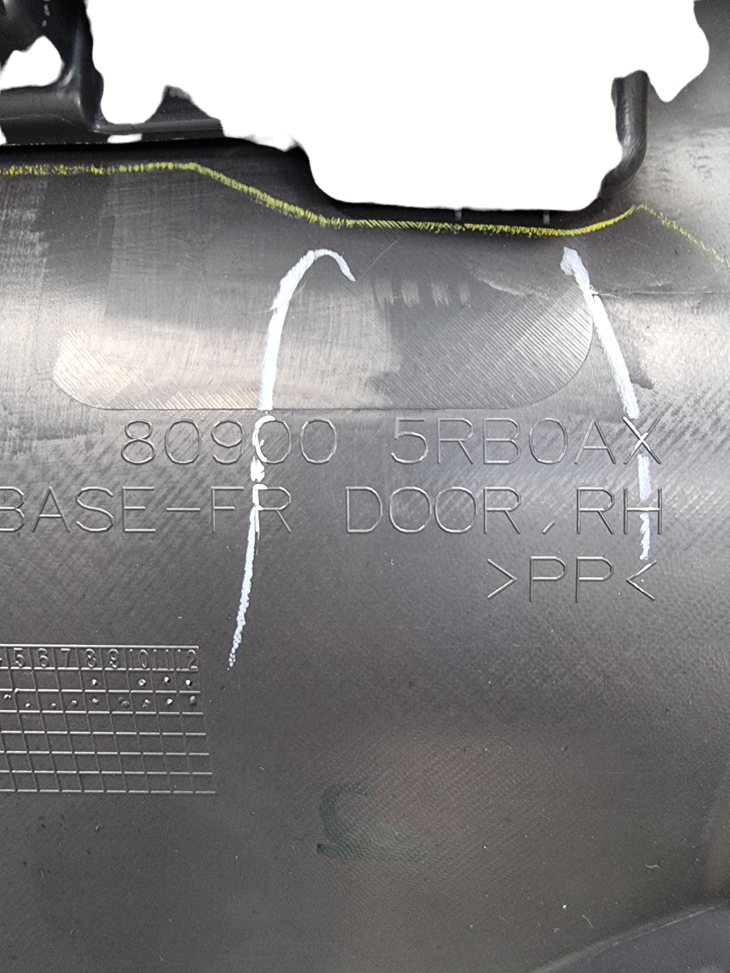 Forro Porta Diant. Direito Nissan Kicks Sv 2017 809005rb0ax 3